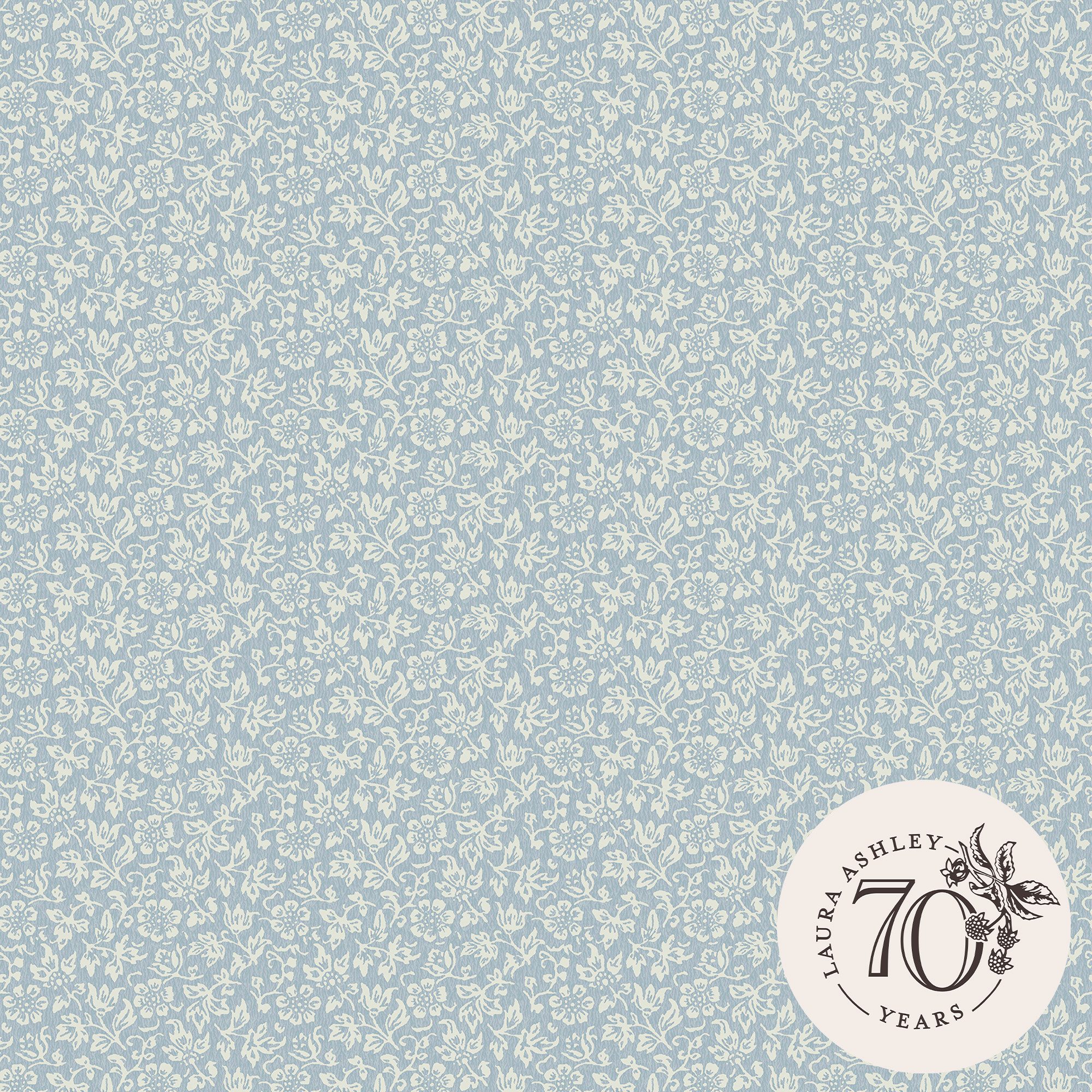 LAURA ASHLEY Vliestapete Sweet Alyssum, glatt, geblümt, (1 St), 10mx52cm (ca. 5m2) – Bild 2 von 5