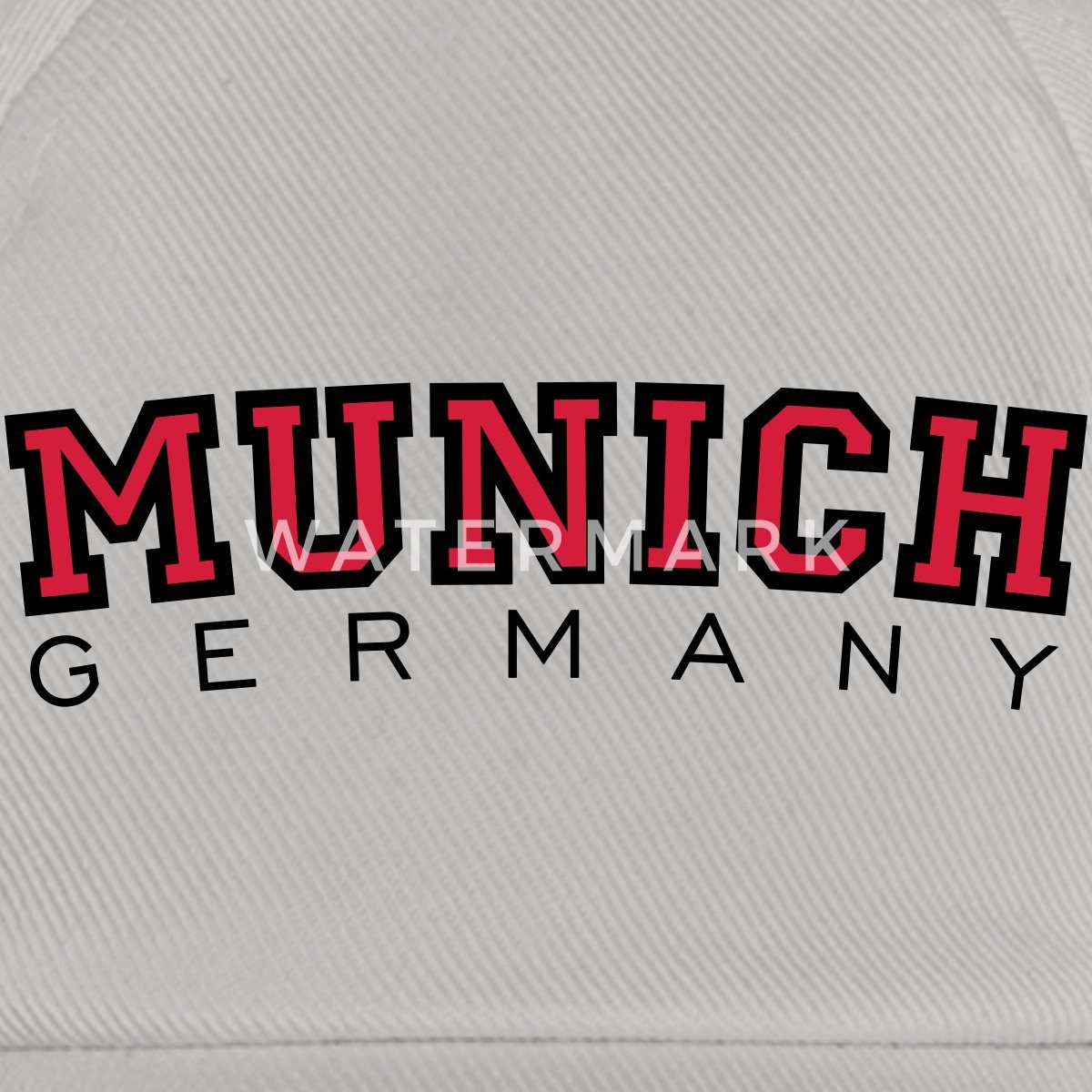 Spreadshirt Baseball Cap Munich München Deutschland Streetwear College Base günstig online kaufen