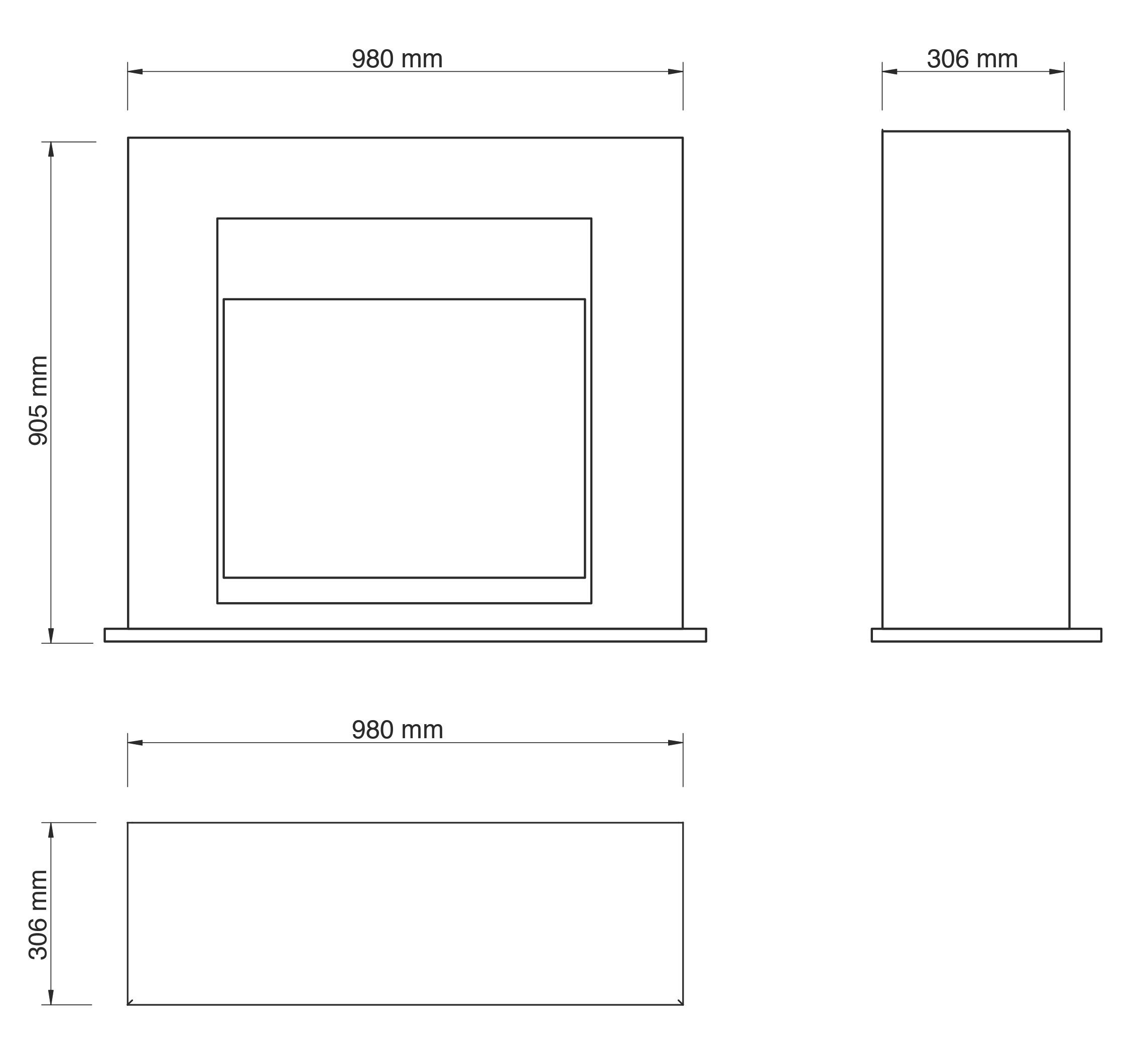 XARALYN Elektrokamin Adra, inkl. elektrischem Kamineinsatz Lucius & Heizung günstig online kaufen