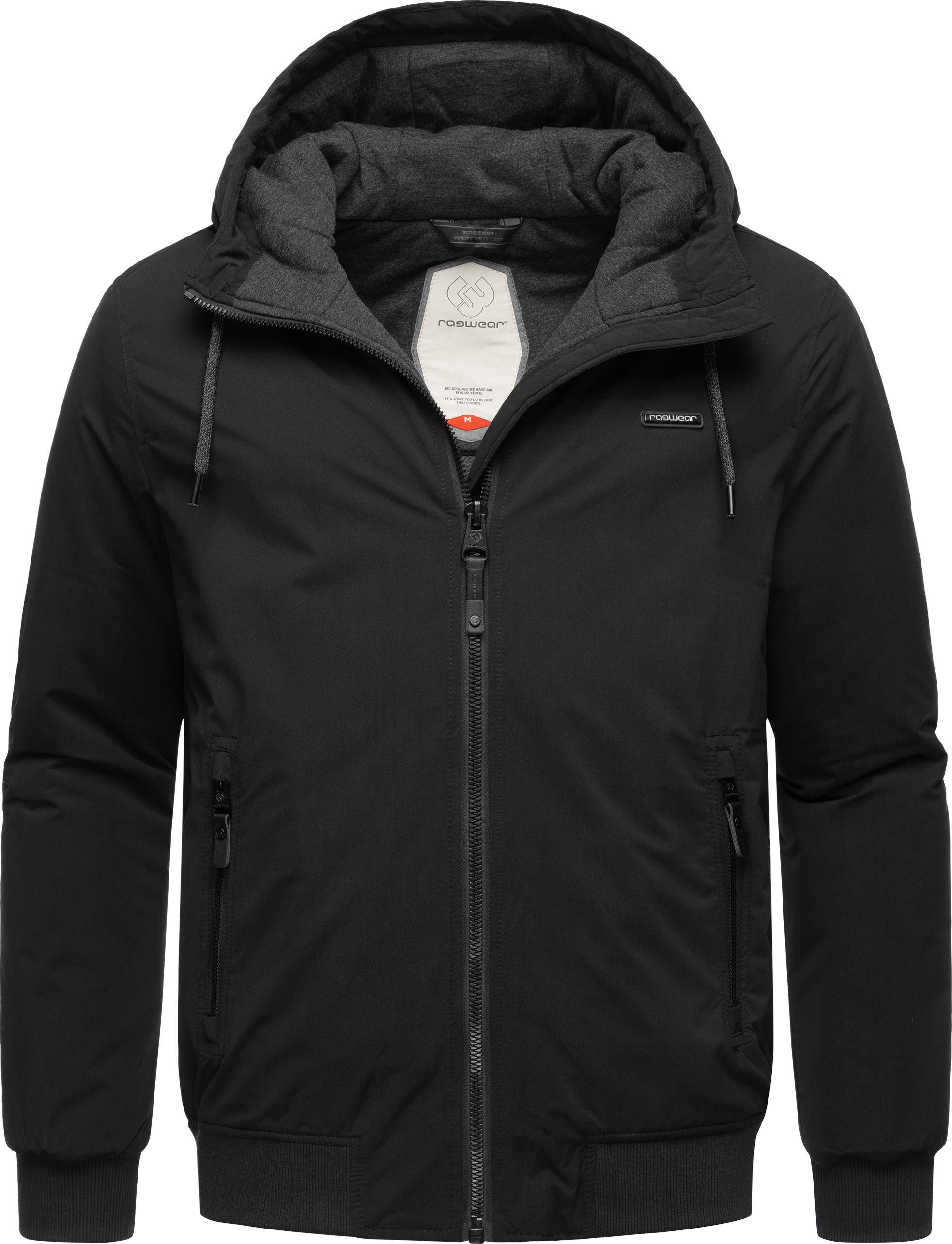 Ragwear Winterjacke Maddy stylische Herren Outdoorjacke mit großer Kapuze