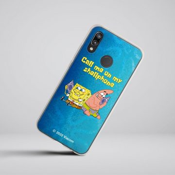 DeinDesign Handyhülle Patrick Star Spongebob Schwammkopf Serienmotiv, Huawei P20 Lite Silikon Hülle Bumper Case Handy Schutzhülle