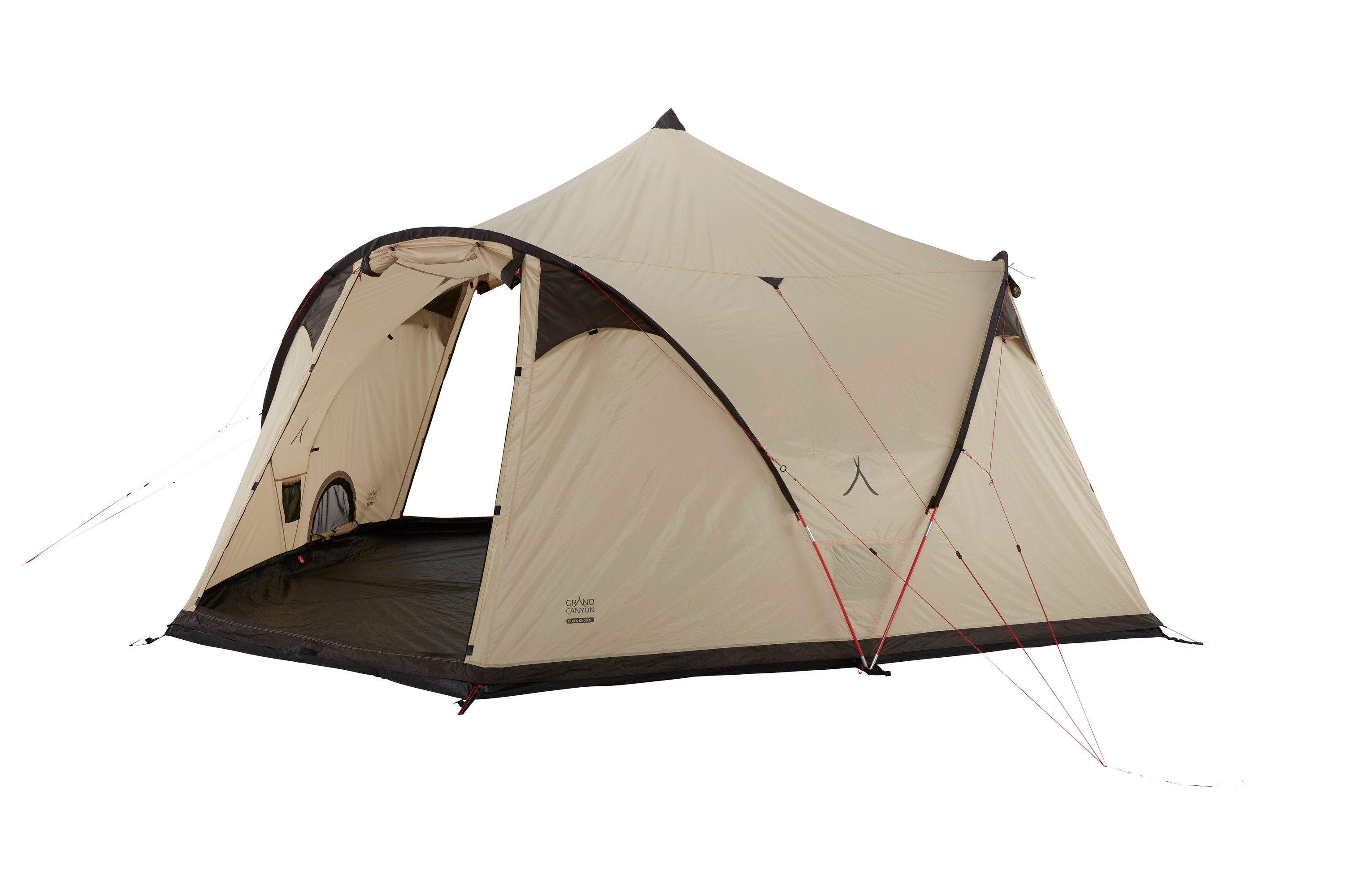 GRAND CANYON Tipi-Zelt BLACK KNOB 10, Personen: 10 (1 tlg)