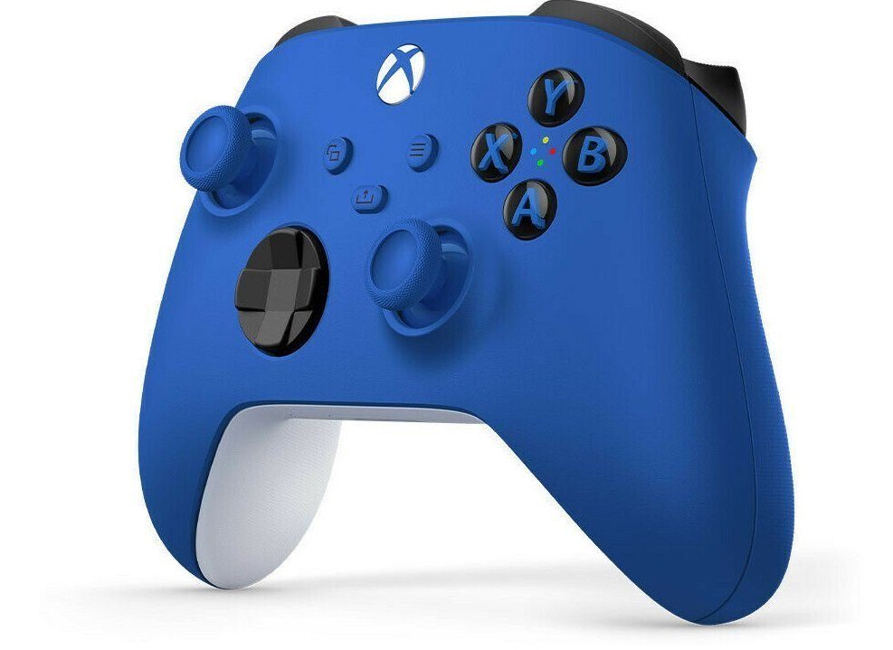 Microsoft Xbox Series Wireless Controller für Windows + Series X/S Shock Blue Xbox One-Controller