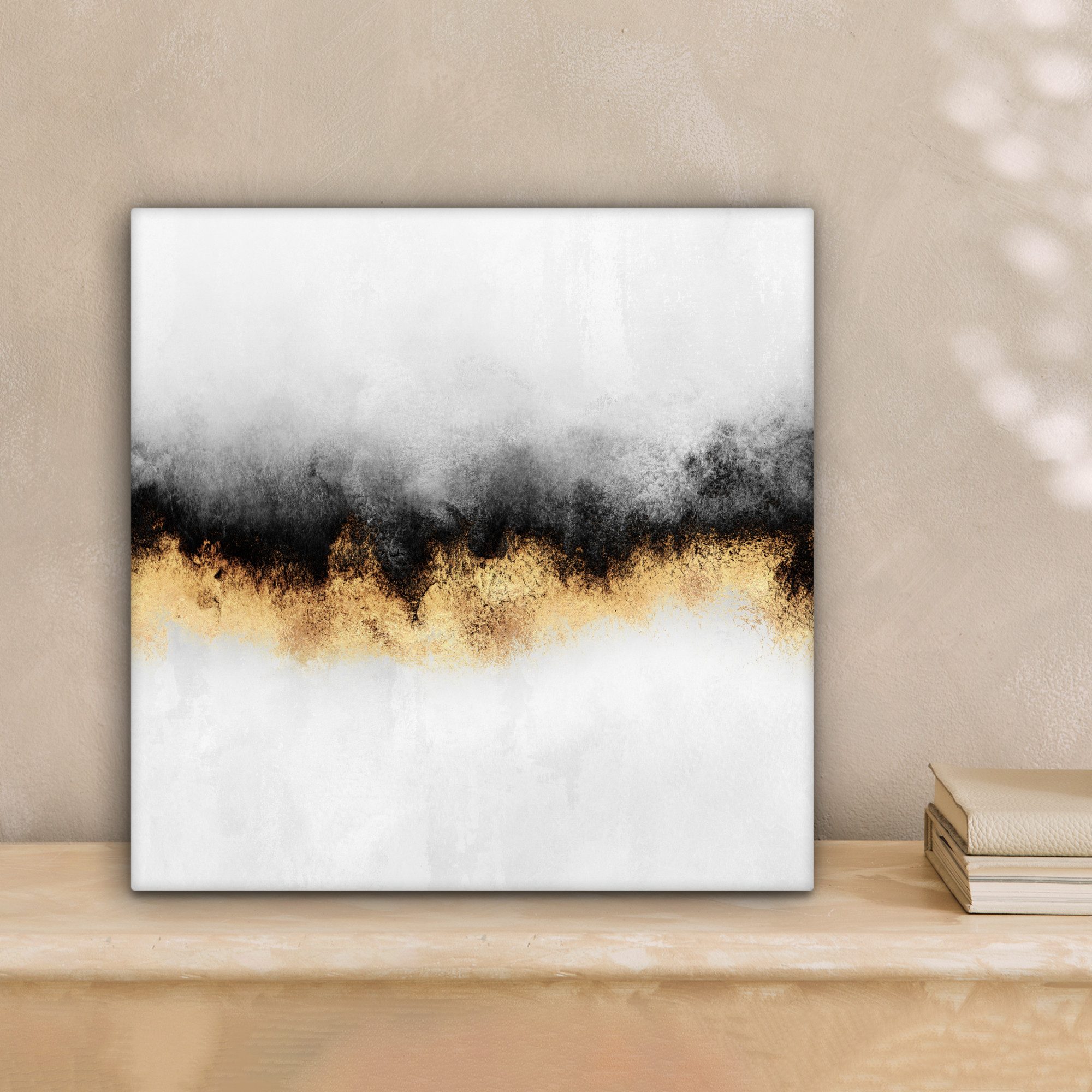 OneMillionCanvasses® Leinwandbild Gold - Chic - günstig online kaufen
