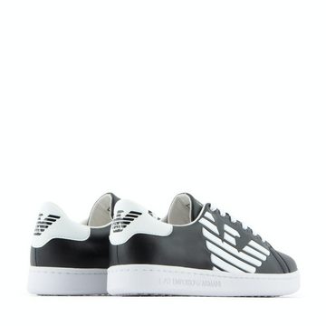 Emporio Armani Emporio Armani Sneaker schwarz/ weiß Adler Sneaker