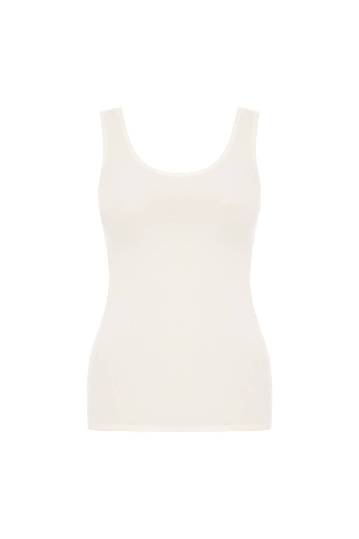 Chantelle Unterhemd Damen Top - Unterhemd, SoftStretch, nahtlos Elfenbein