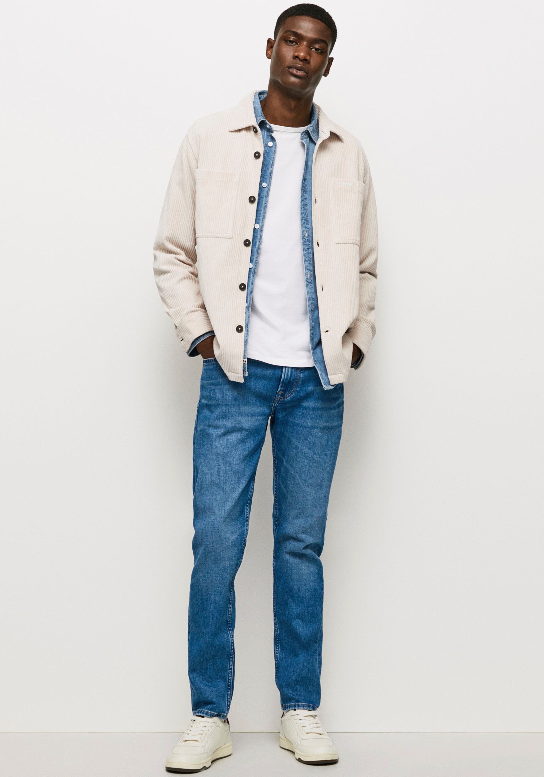Pepe Jeans Slim-fit-Jeans HATCH REGULAR mit Stretchanteil
