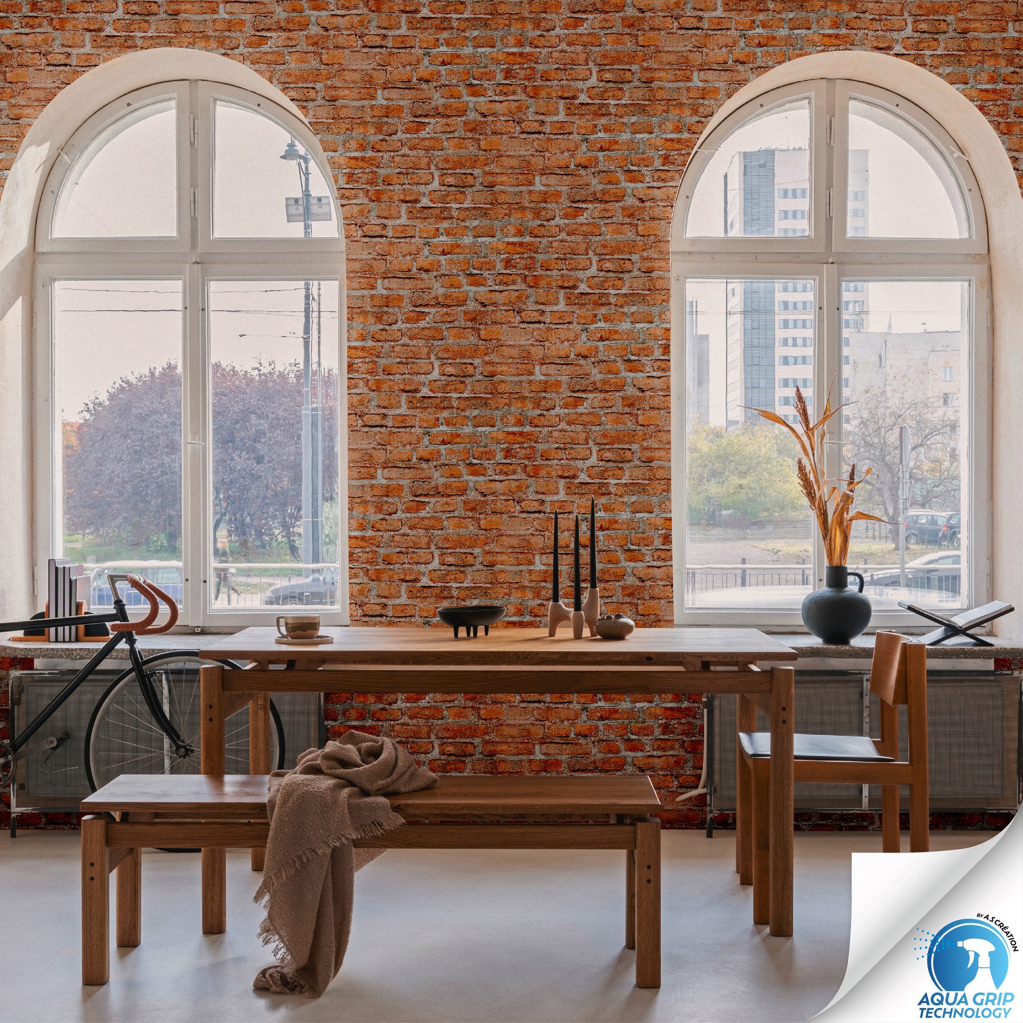 living walls Vliestapete DesignDrop vorgeleimte Tapete Stein Mustertapete R günstig online kaufen