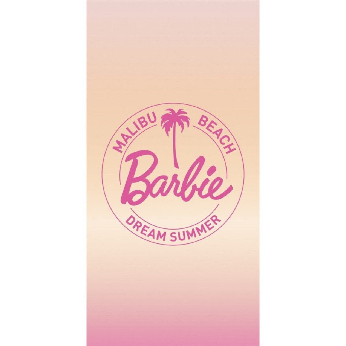 Barbie Strandtuch Baumwollhandtuch Badehandtuch 70x140 cm aus Baumwolle, (1-St)
