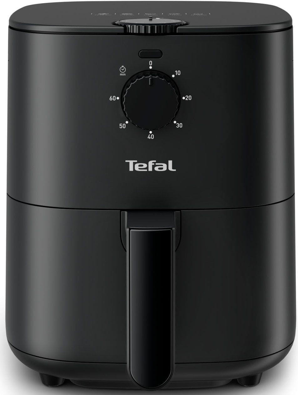 Tefal Heißluftfritteuse Easy Fry Essential, knusprige Ergebnisse, weniger Fett, platzsparend, 1430 W, für 2-4 Personen, schnell & energiesparend, einfache Reinigung, EY1308