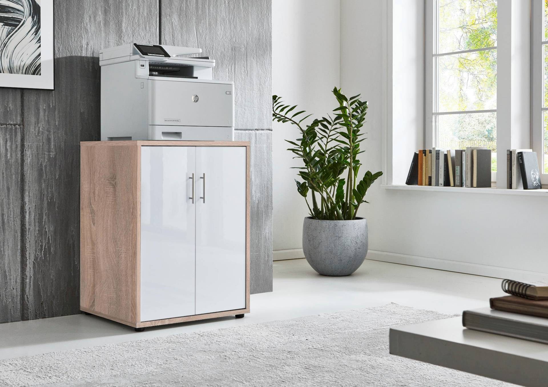 BMG Möbel Aktenschrank Druckerschrank Office Edition (große Oberplatte auch günstig online kaufen