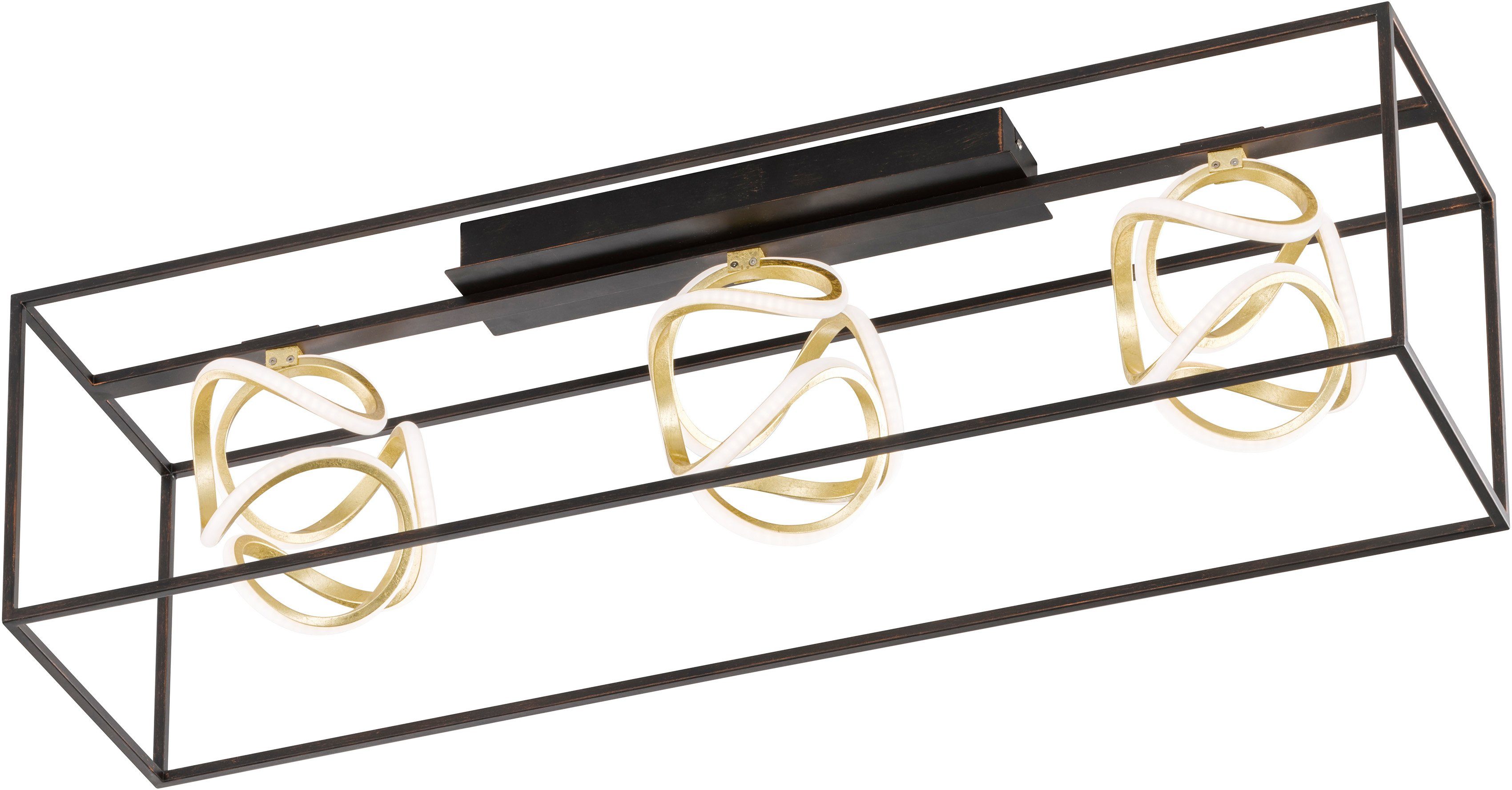 FISCHER & HONSEL LED Deckenleuchte Gesa, LED fest integriert, LED Deckenlampe