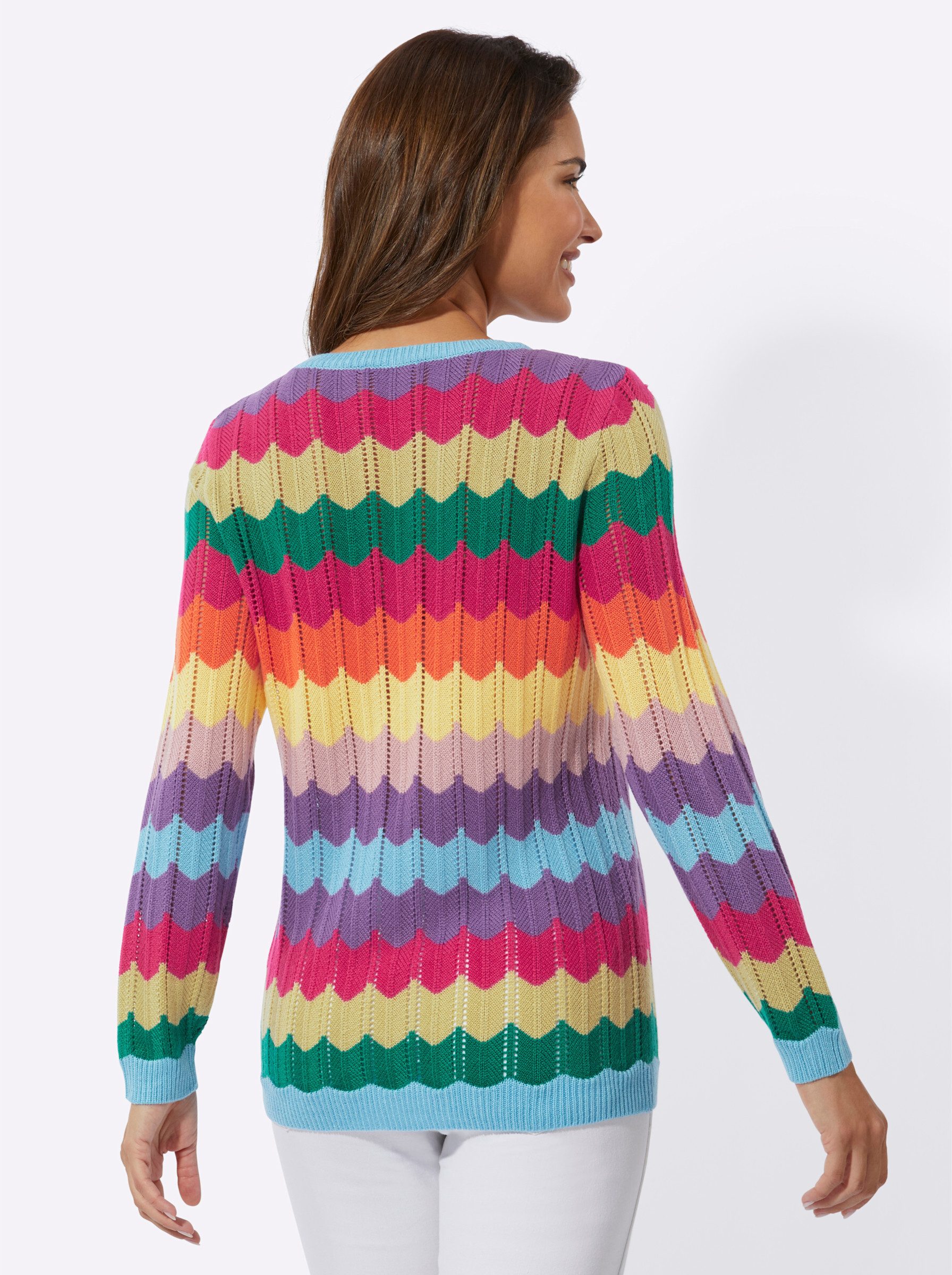 Sieh an! Strickpullover Ajourpullover günstig online kaufen