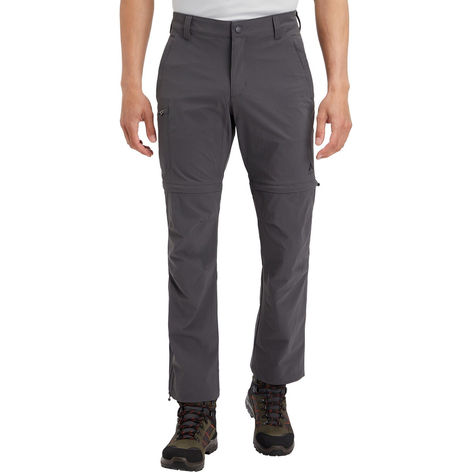 McKINLEY Outdoorhose He.-Abzipphose Malloy II M SHT ANTHRACITE