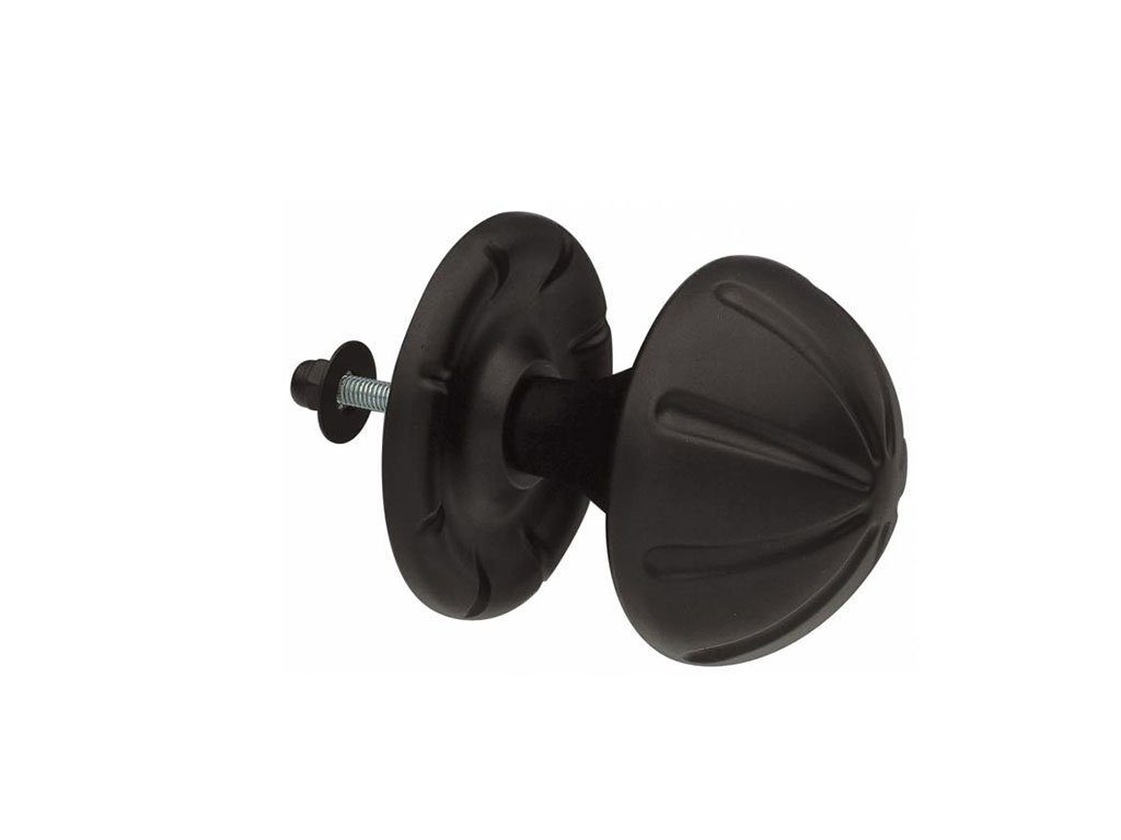 AMIG Türgriff Vintage Antiken Schwarz Türgriff Knopf im restaurierungsshop