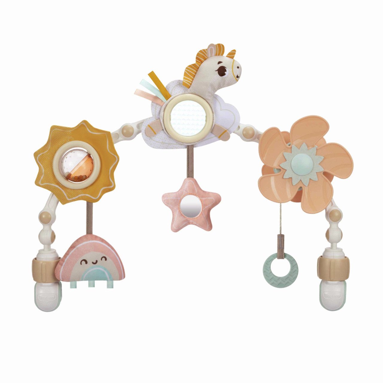 Tiny Love Babyspiegel Tiny Love Sunny Stroll Spielbogen mit 6 von Babys aktivierten Spielzeu