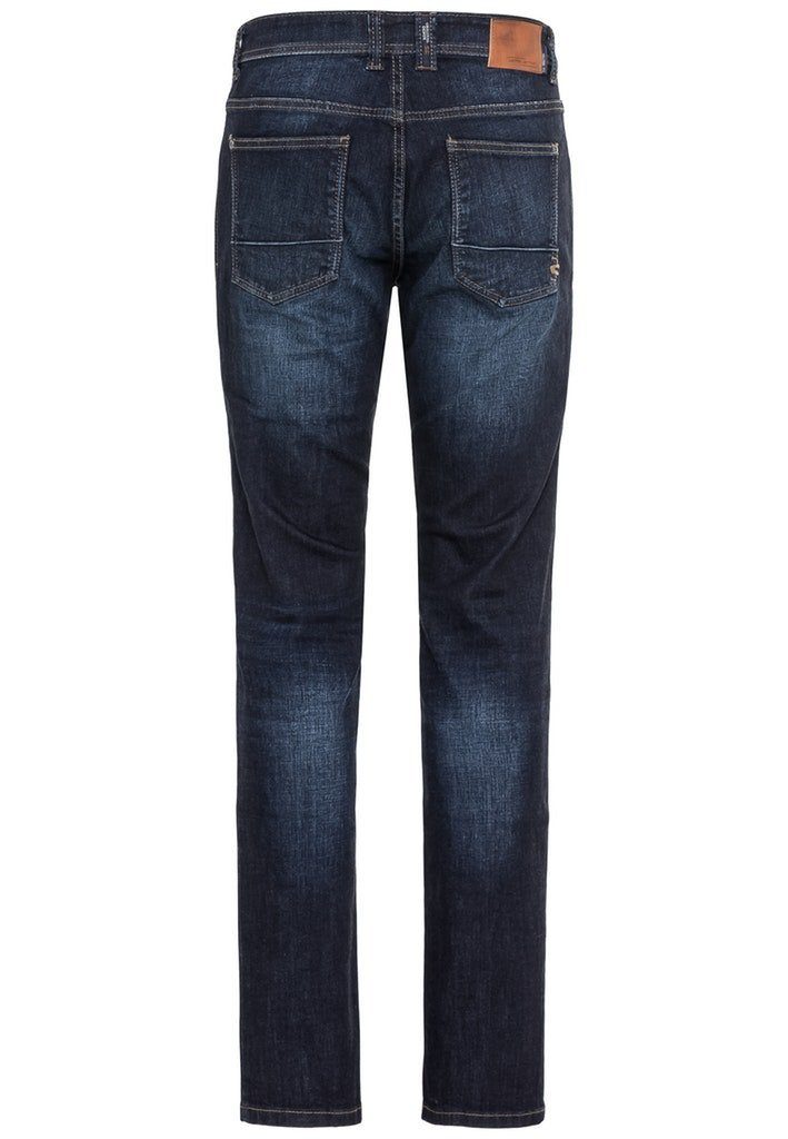 Regular DARK Jeans 46 active 5-Pkt Menswear He.Jeans BLUE / Camel camel Bequeme / Fit