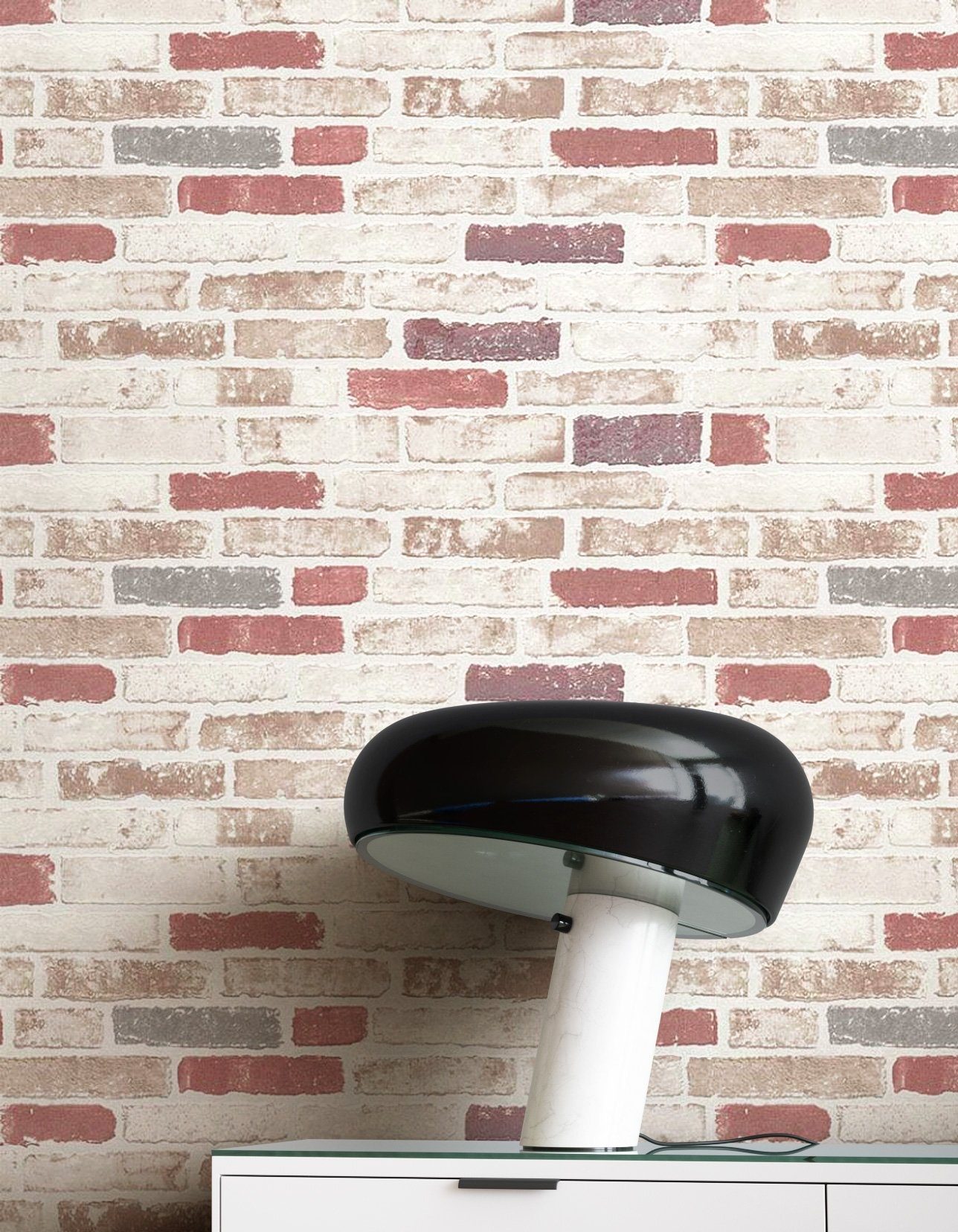 Newroom Vliestapete, Steintapete Beige Steintapete Ziegelstein Backstein Ma günstig online kaufen