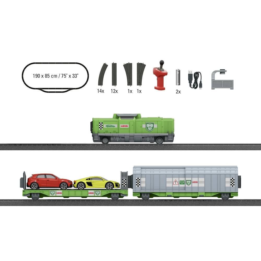 Märklin Spielzeug-Eisenbahn H0 Startpackung Autotransport 29347 günstig online kaufen