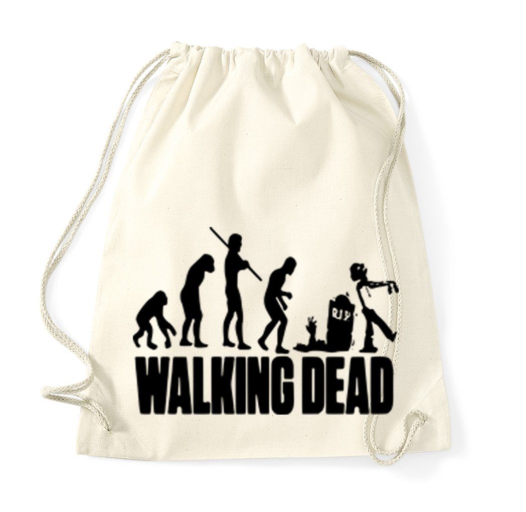 Youth Designz Turnbeutel Walking Dead Baumwoll Tasche Turnbeutel, mit modischem Print