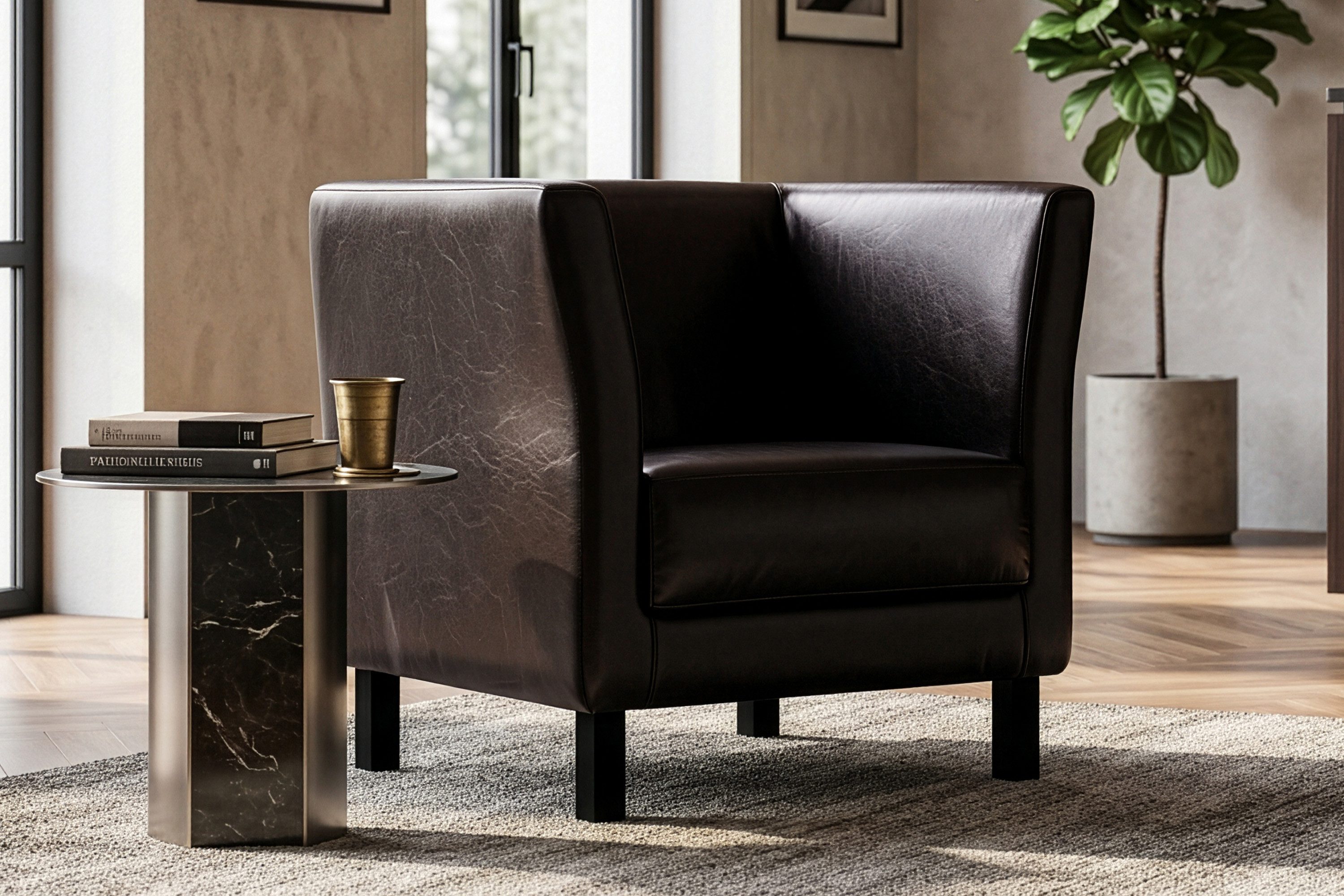 KONSIMO® Sessel ESPECTO Sessel, hohe Massivholzbeine