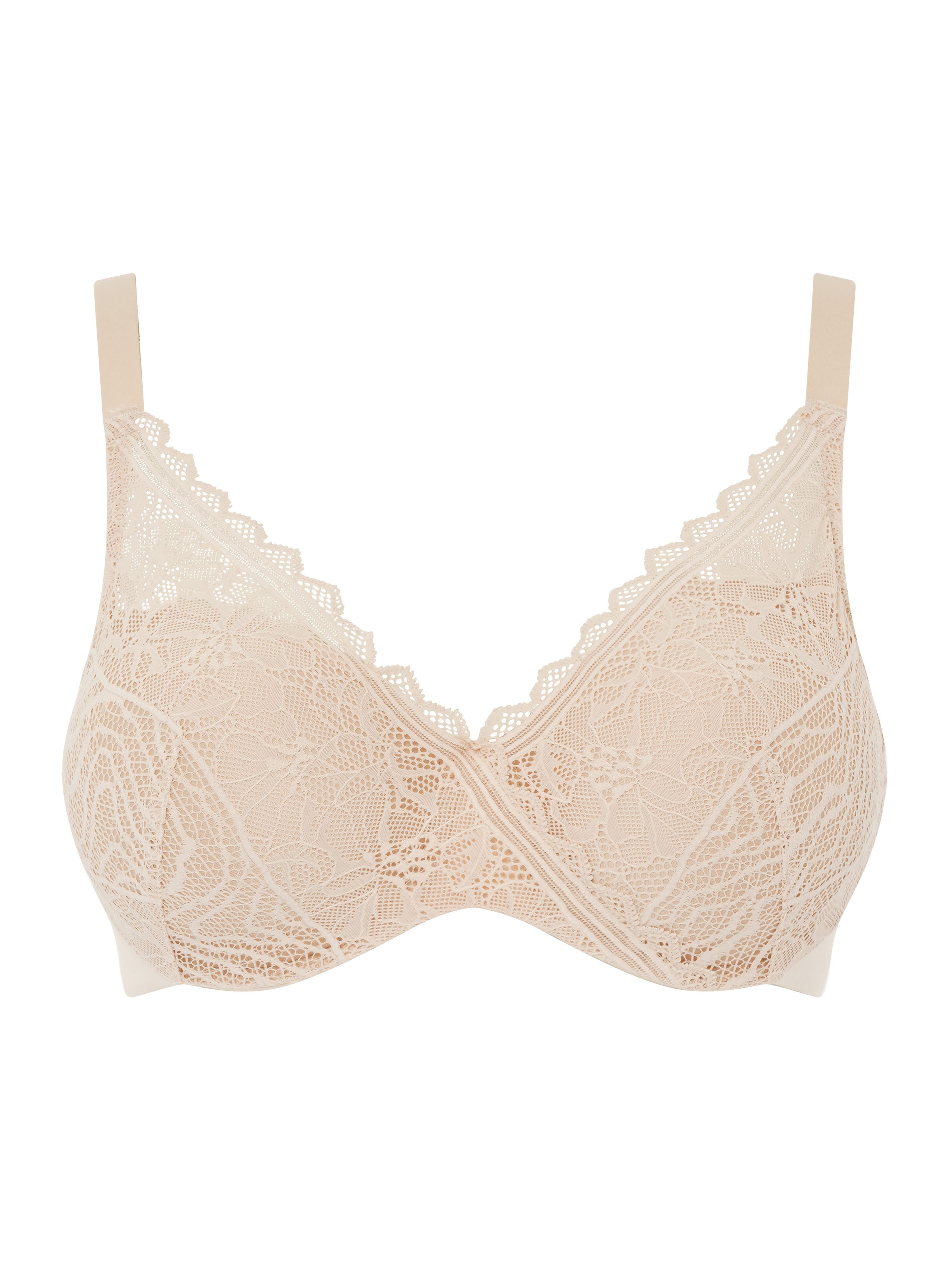 Chantelle T-Shirt-BH FLORAL TOUCH Spitze, blickdichtes Gewebe
