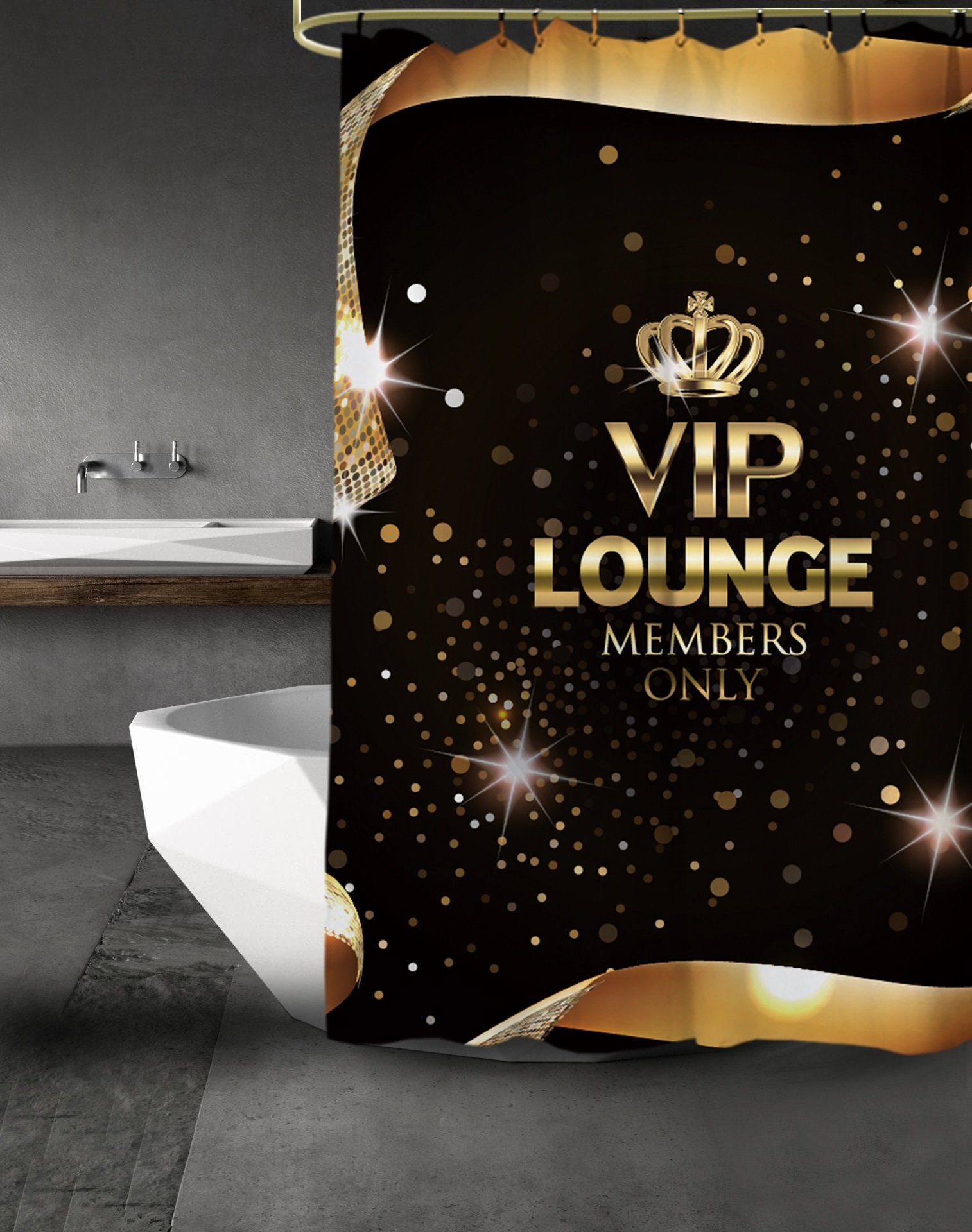 Sanilo Duschvorhang Duschvorhang VIP-Lounge 180 x günstig online kaufen