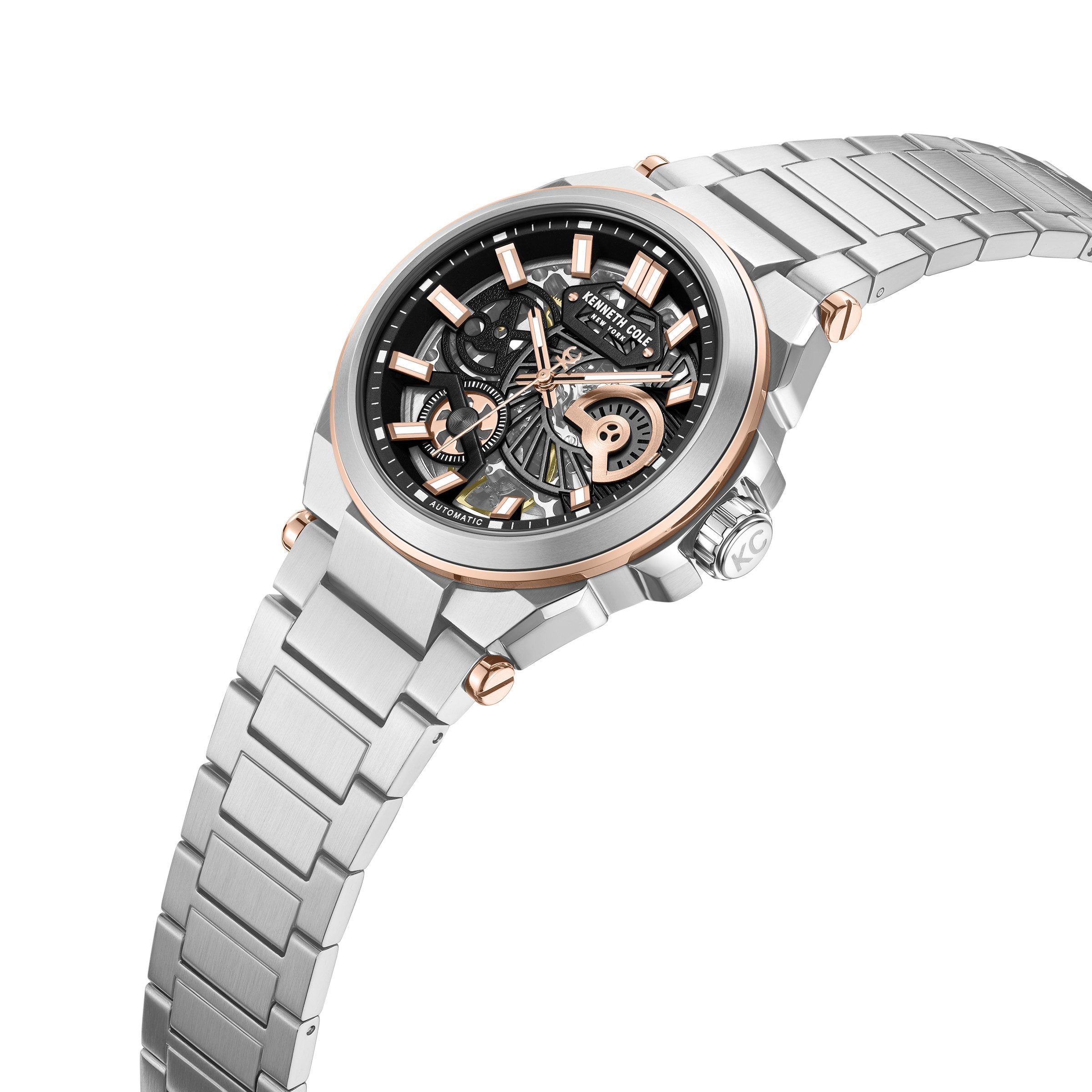 Kenneth Cole Automatikuhr Automatikuhr Herrenuhr 42 mm Automatik Herren