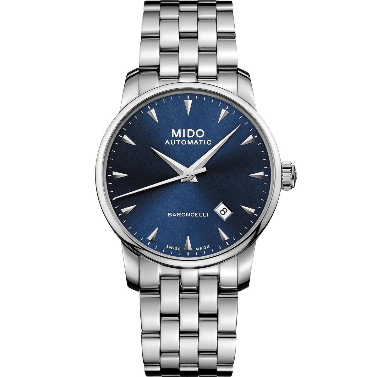 Schweizer Uhr Mido Herren Uhr M86004151 Baroncelli Midnight Blue Gent