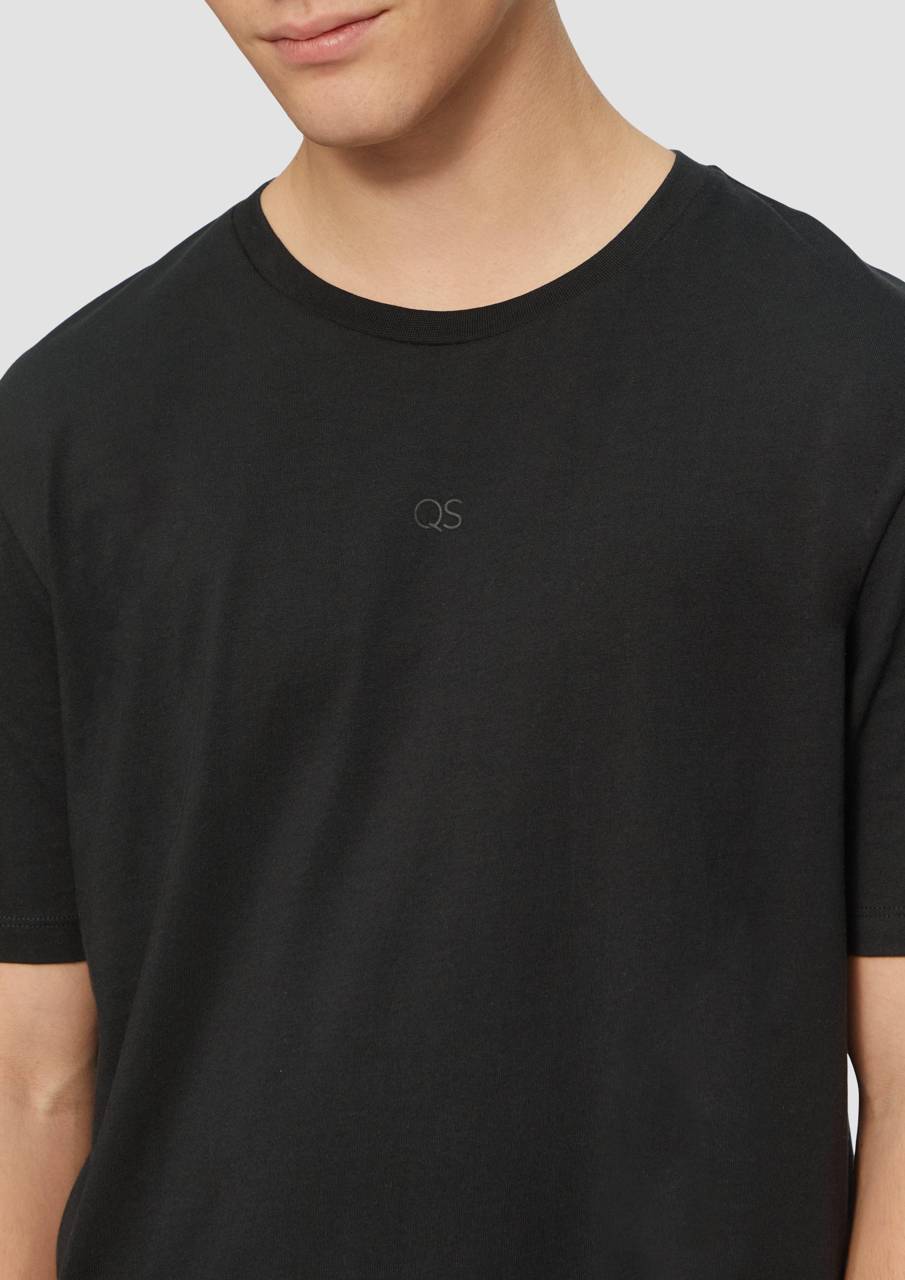QS Kurzarmshirt Basic Rundhals T-Shirt mit günstig online kaufen