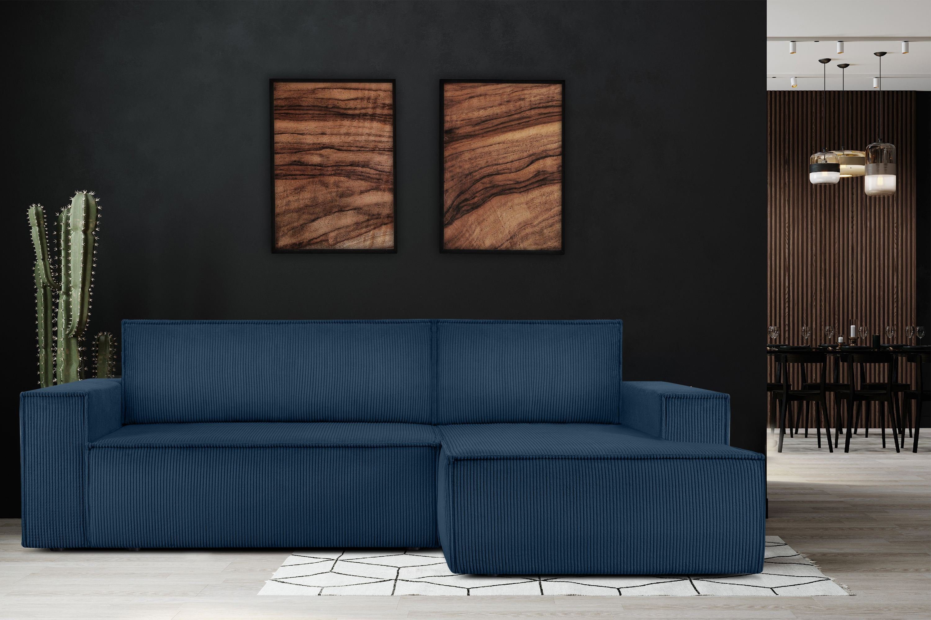KONSIMO® Ecksofa NAPI Ecksofa rechts, hergestellt günstig online kaufen