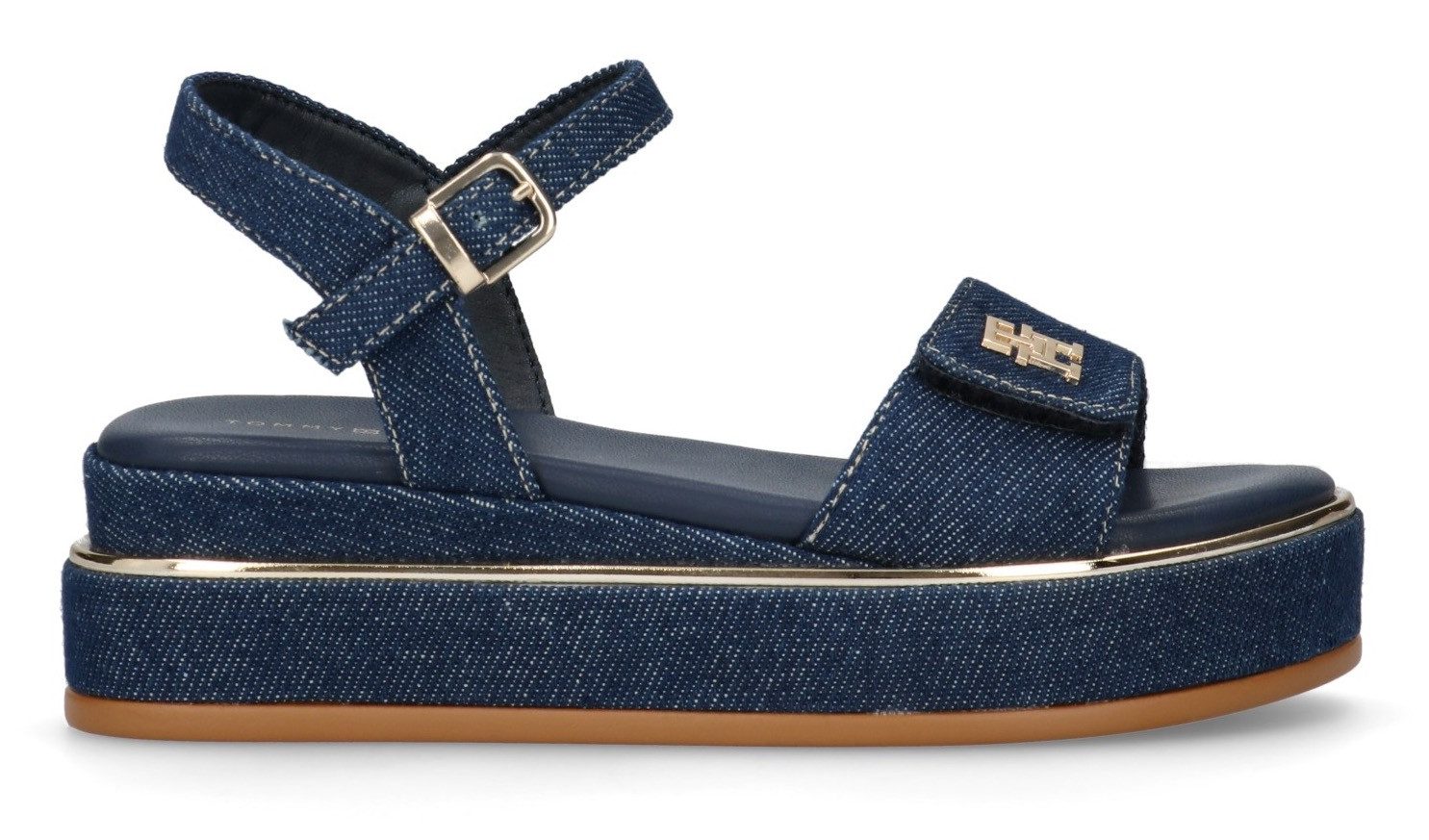 Tommy Hilfiger Plateausandale, Sandalette, Slides, Jeans günstig online kaufen