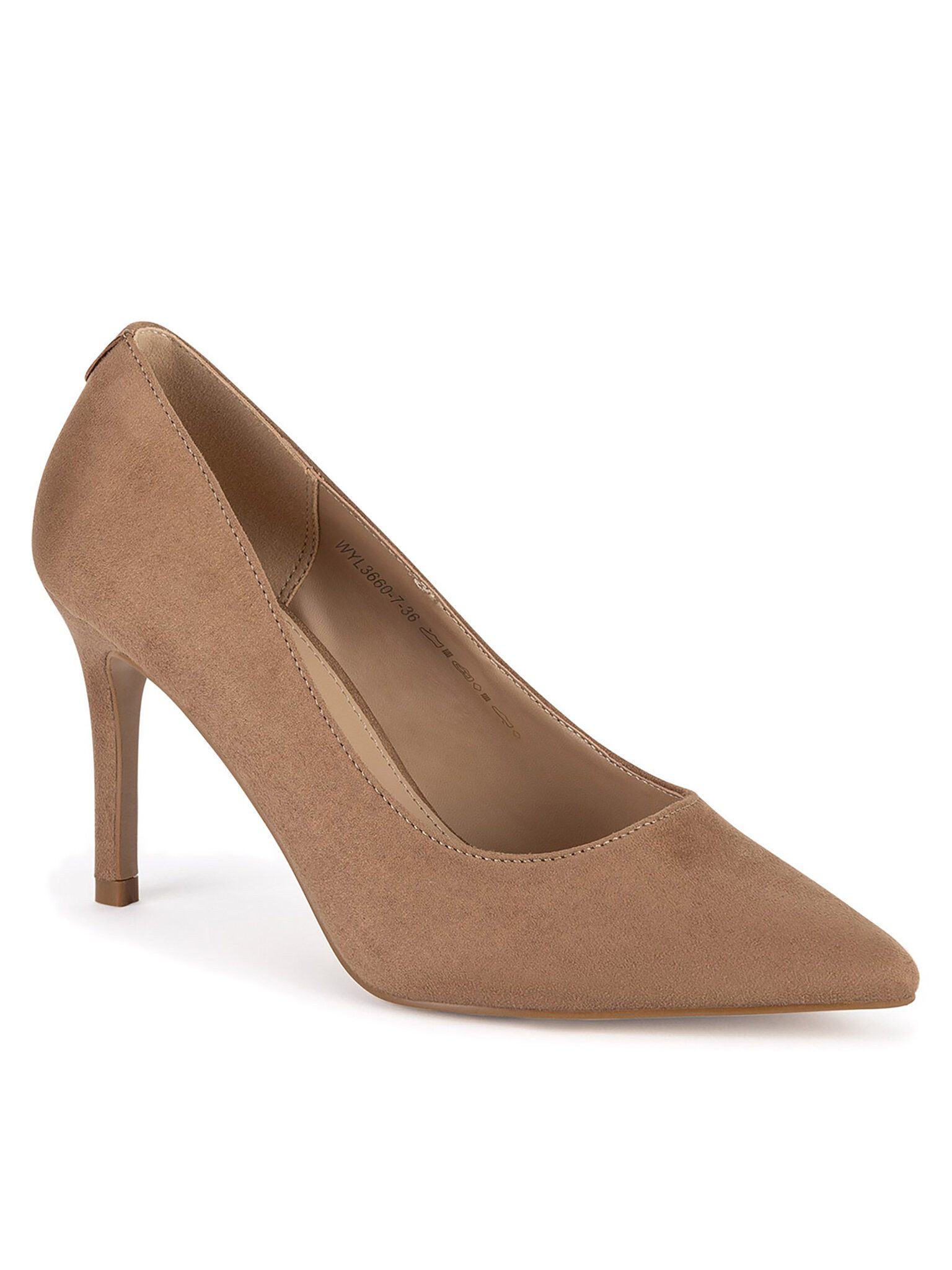 DeeZee DeeZee High Heels Damen WYL3660-7 Beige High-Heel-Stiefel günstig online kaufen