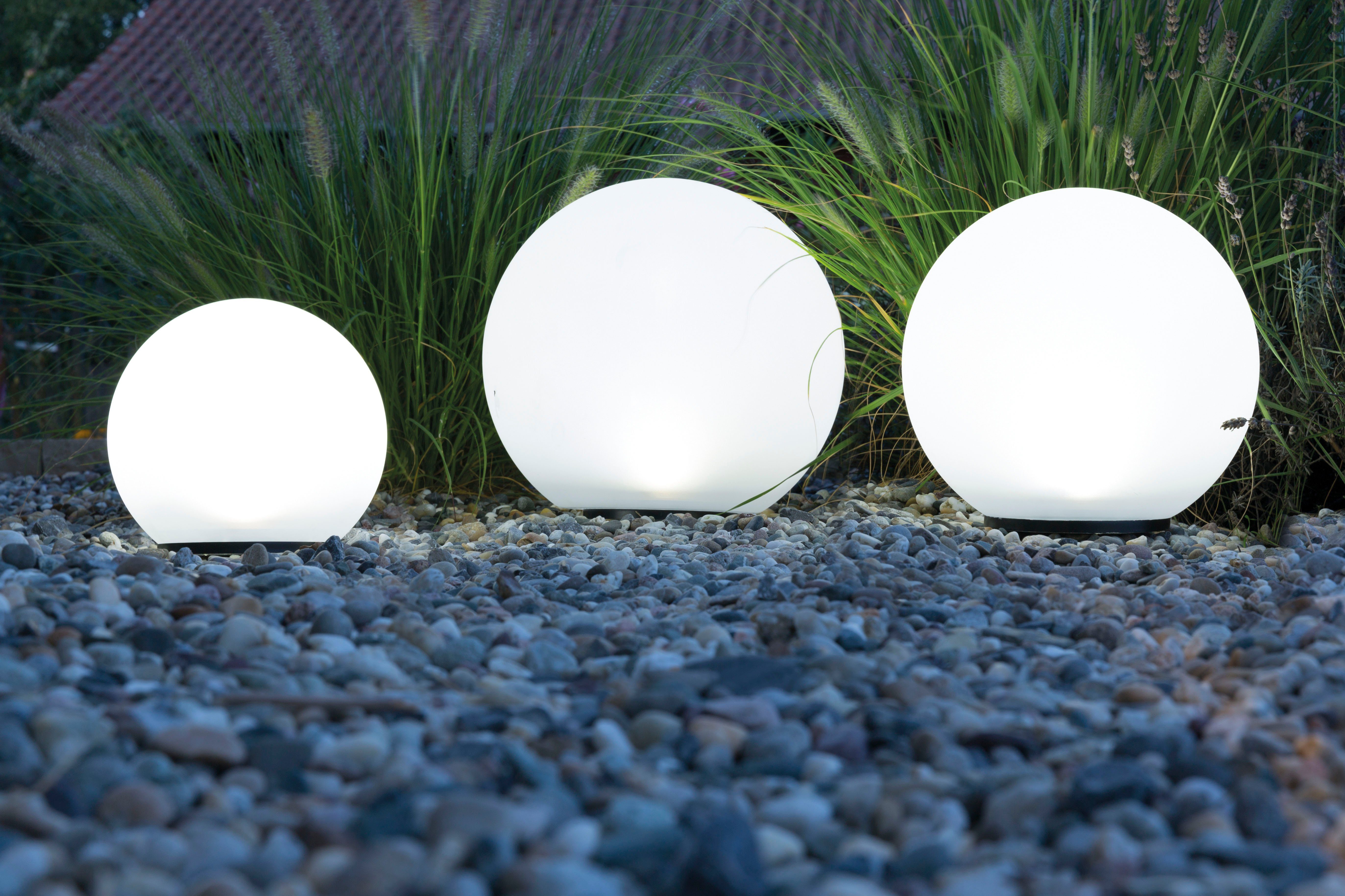 HEITRONIC LED Kugelleuchte Boule, fest Neutralweiß, Kugellampe Leuchtkugel, integriert, Kugelleuchte, LED