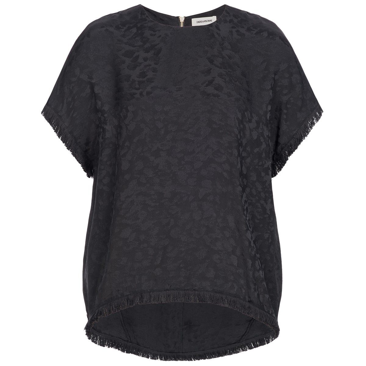 ZADIG & VOLTAIRE T-Shirt Shirt TILLY aus Seide