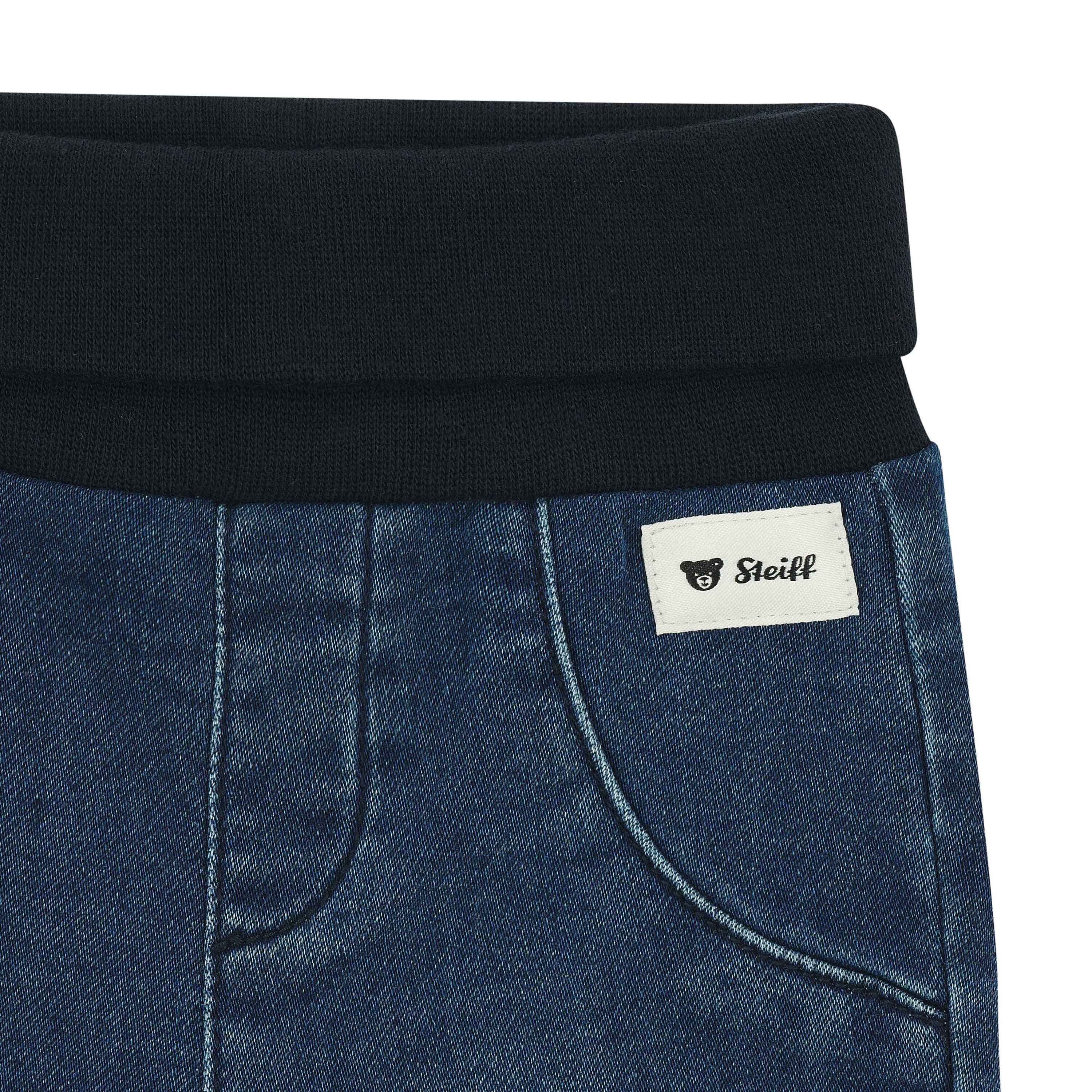 Steiff Regular-fit-Jeans Jeanshose Denim, Softbund