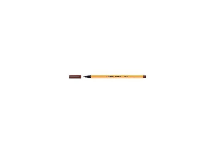 STABILO Fineliner Fineliner point 88® Strichstärke: 0 4 mm Schreibfarbe: braun