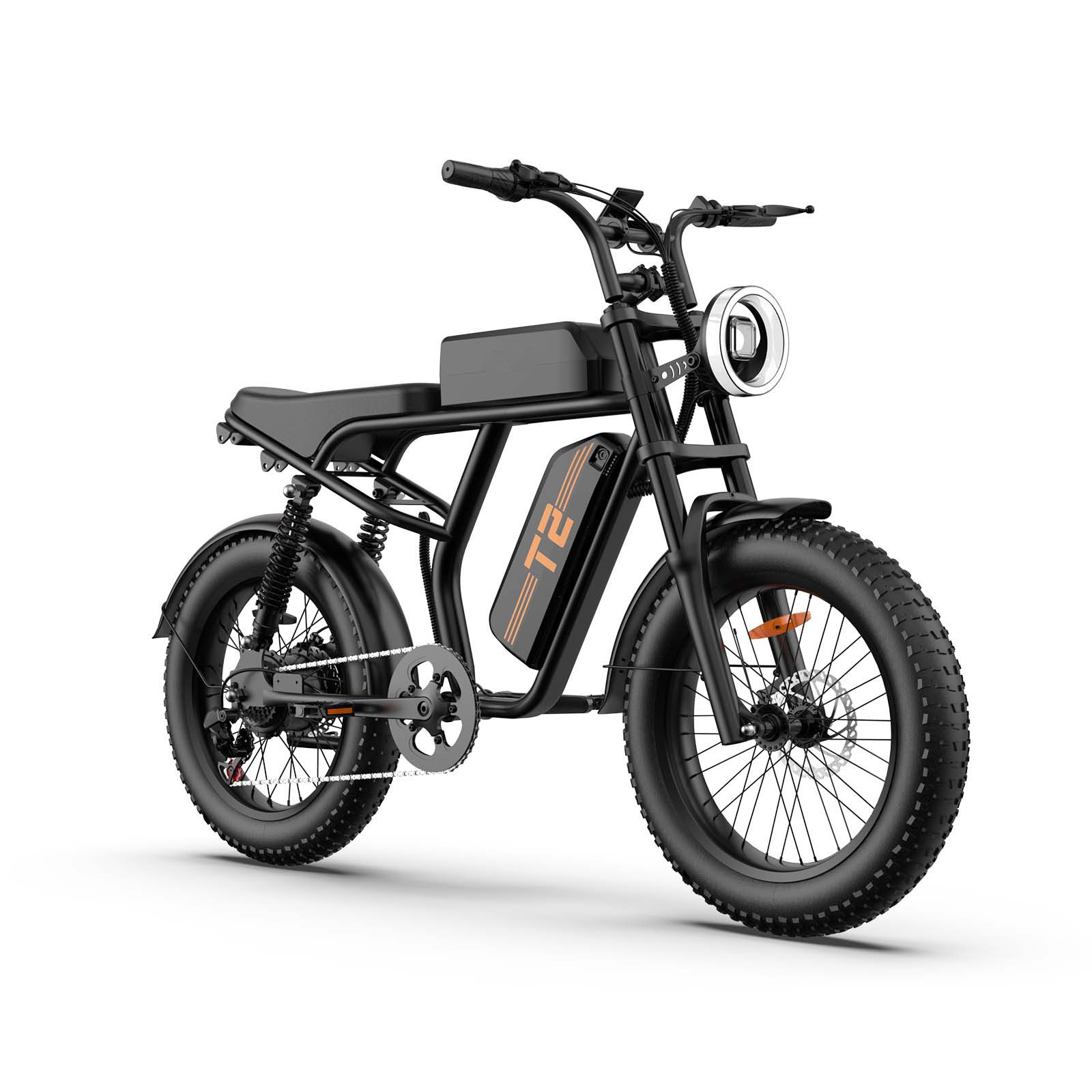 URLIFE E-Bike 20" Fat-Tire E-Bike, 48V 15,6Ah Akku bis 160km, 250W Motor