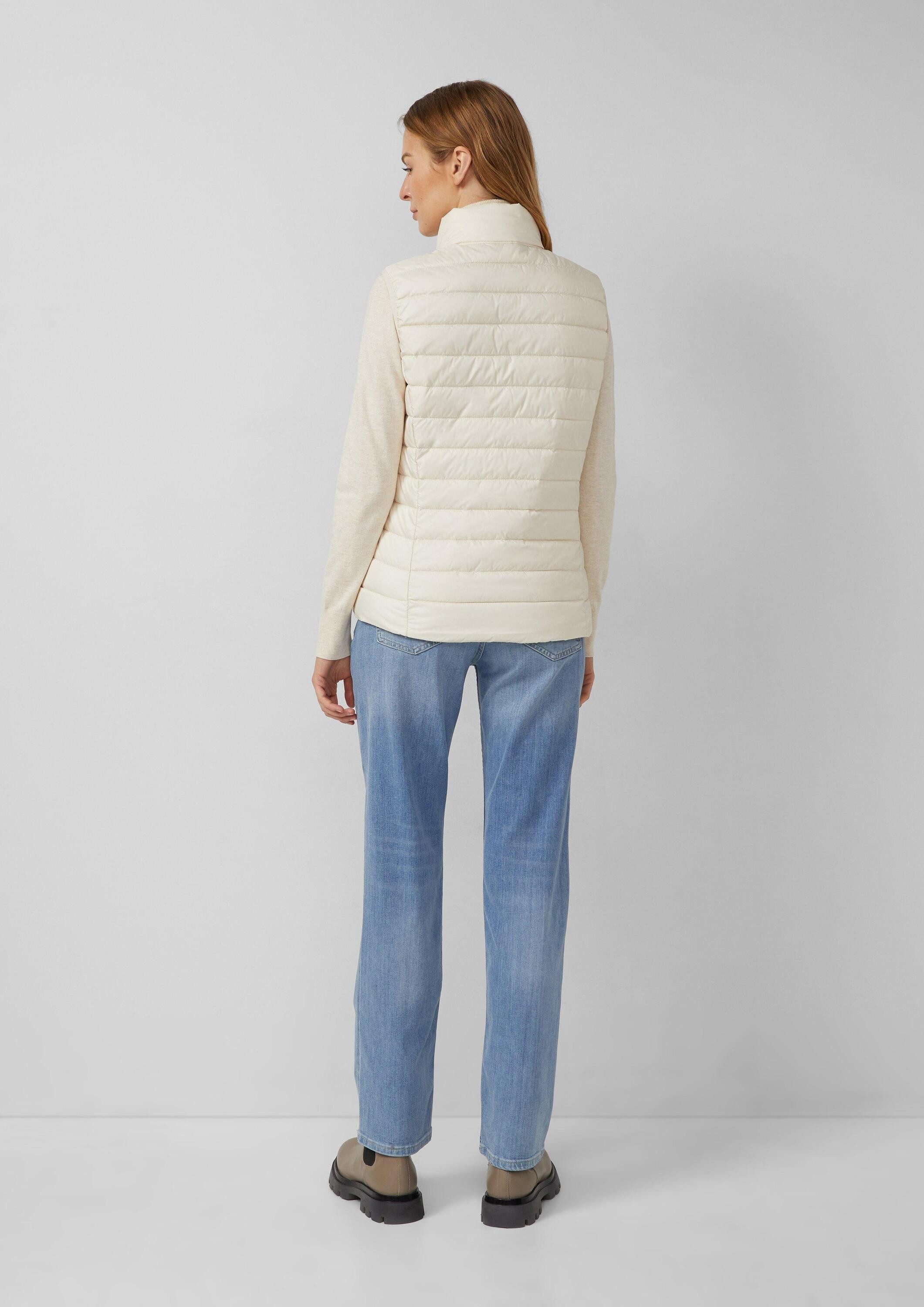 s.Oliver Outdoorjacke Outdoor-Weste Leichte Steppweste mit Packfunktion – Bild 3 von 5