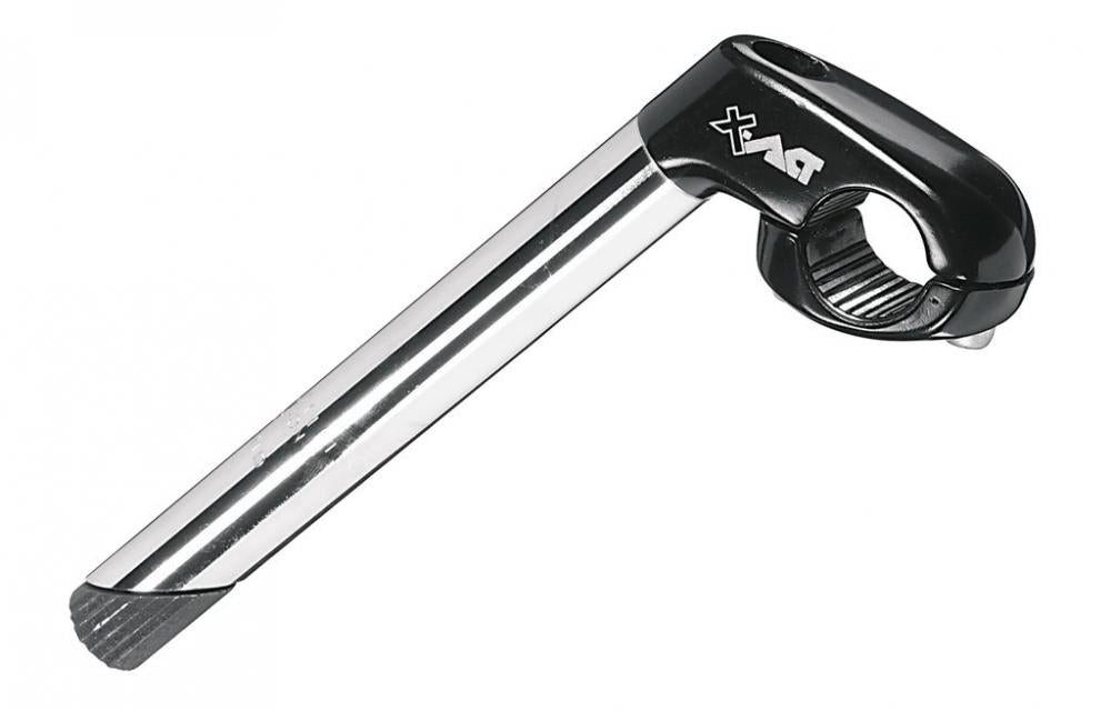 Ergotec Fahrradlenker Ergotec Vorbau Cat 2 Niro SL 300mm/40mm Niro/Alu schwarz/silber 1" Ø 2