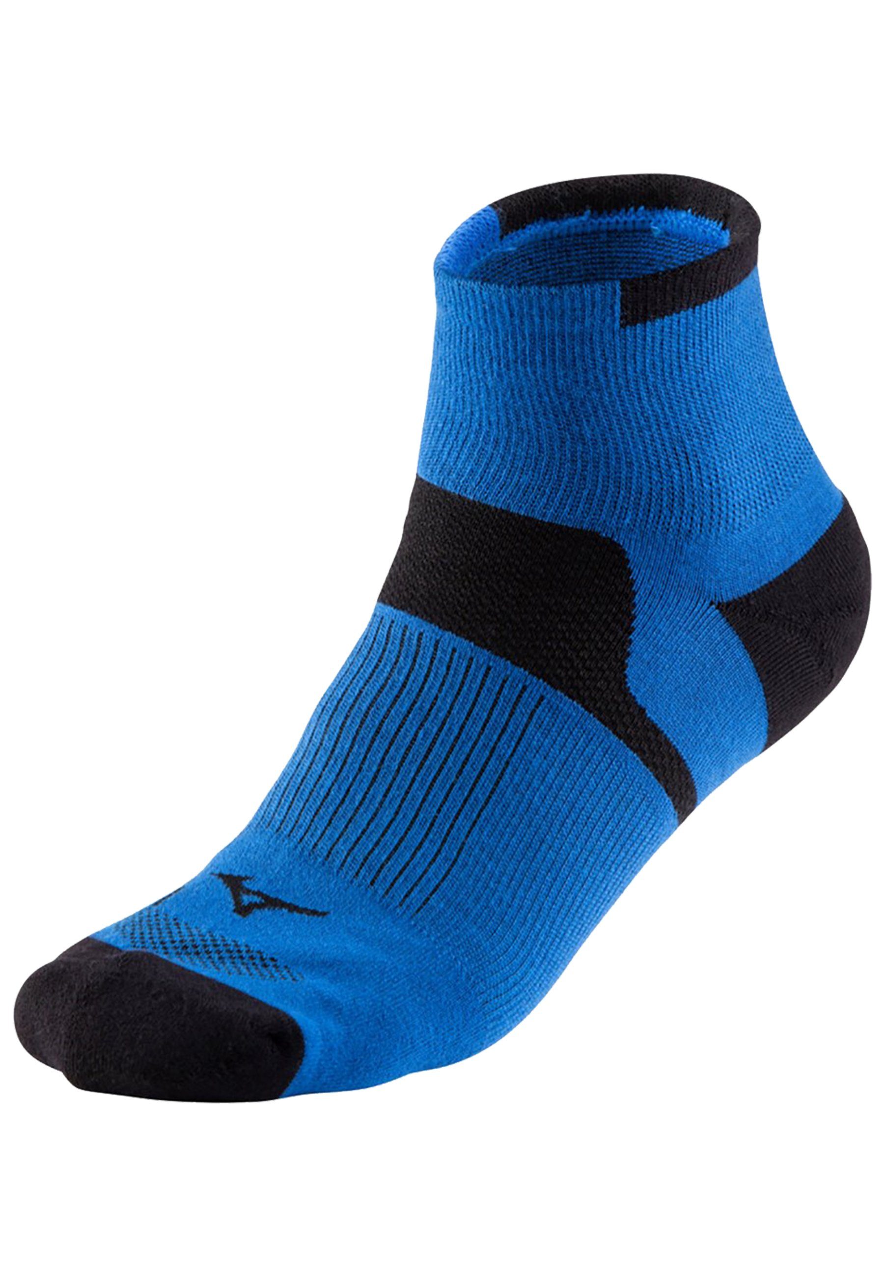 Mizuno Socken Drylite Race Blau Mid (1-Paar)