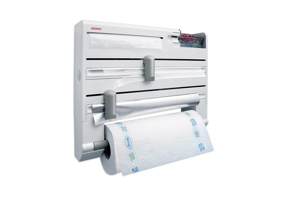 Leifheit Wandrollenhalter Parat Plus, inkl. Tesafilm-Spender u. Kleinteile- günstig online kaufen