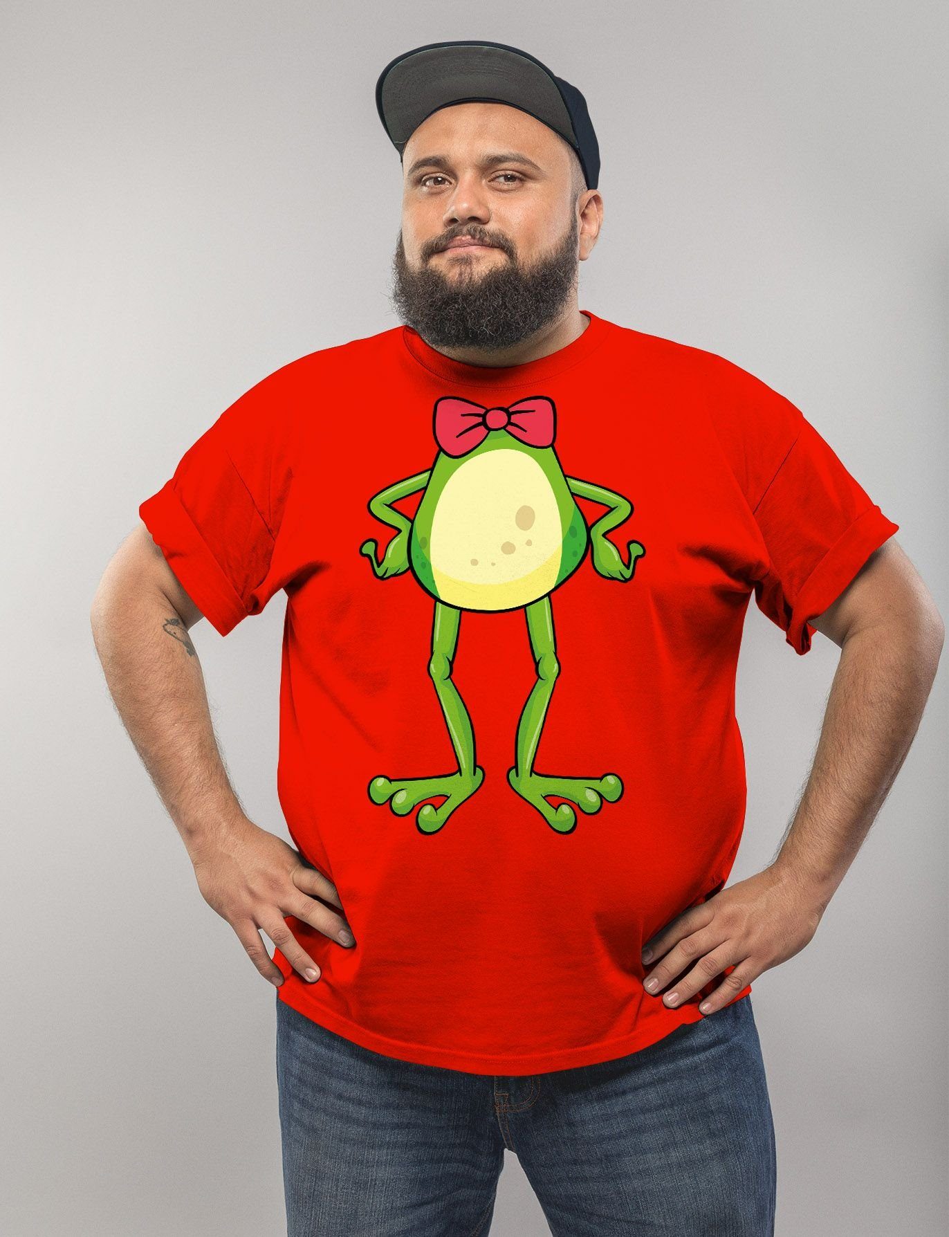 MoonWorks Print-Shirt Herren T-Shirt Karneval Fasching günstig online kaufen