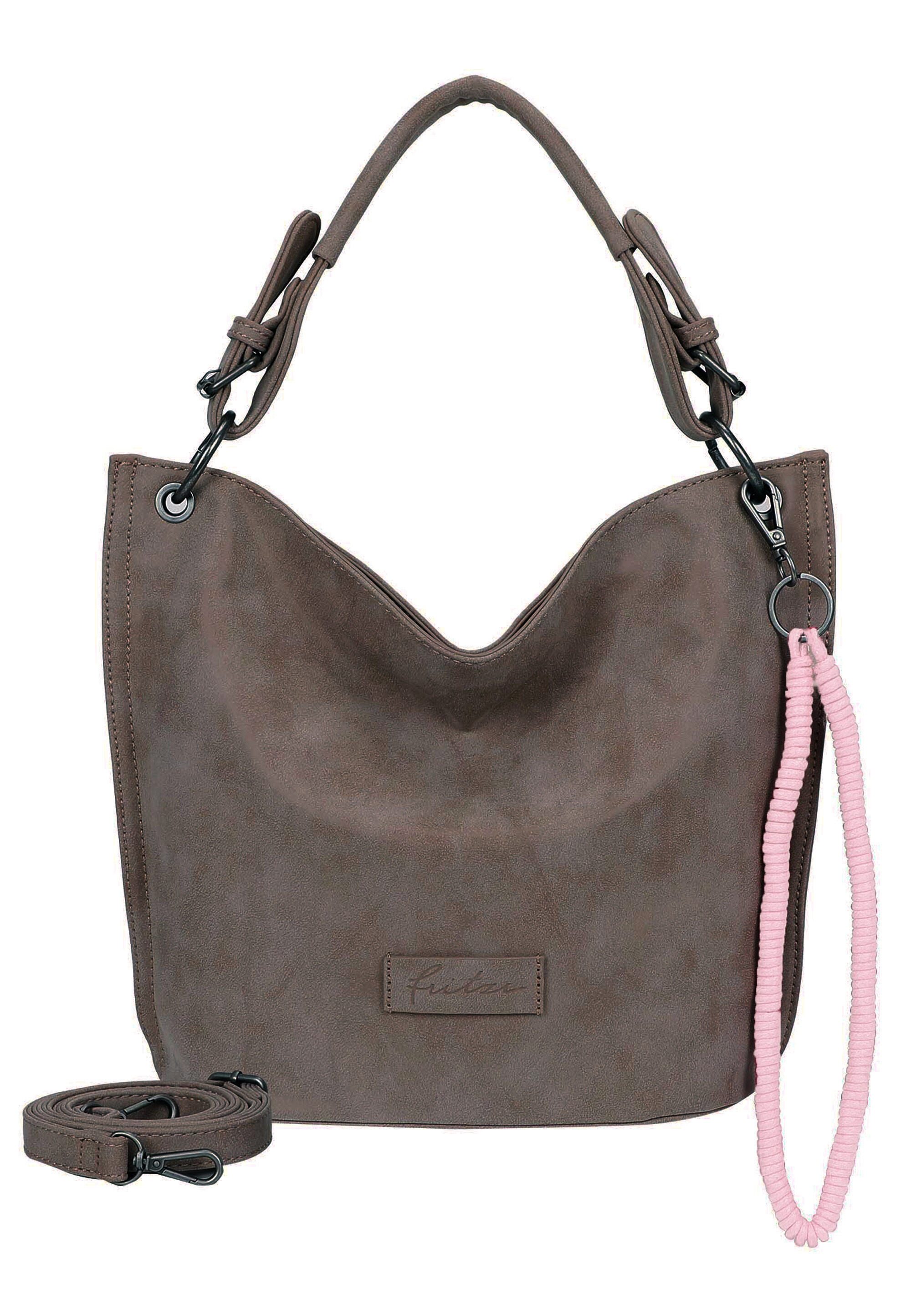 Fritzi aus Preußen Schultertasche Fritzi31N Vintage, mit Kordel-Anhänger