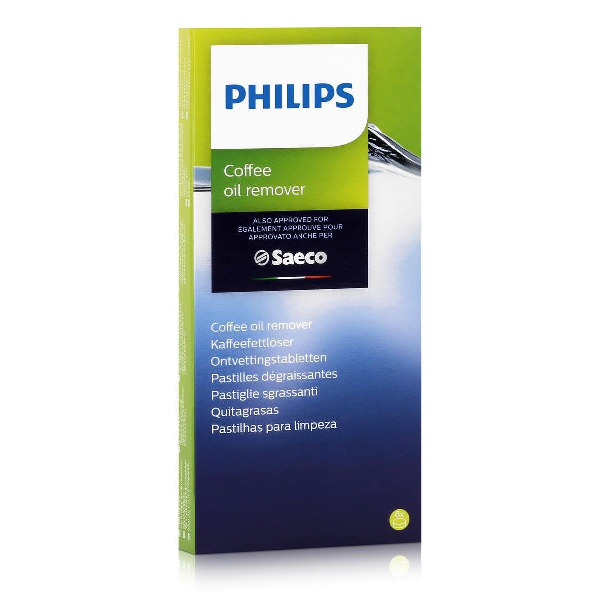 Saeco Philips Saeco CA6704/10 Kaffeefettlöser - 6 Tabletten á 1,6g Reinigungstabletten