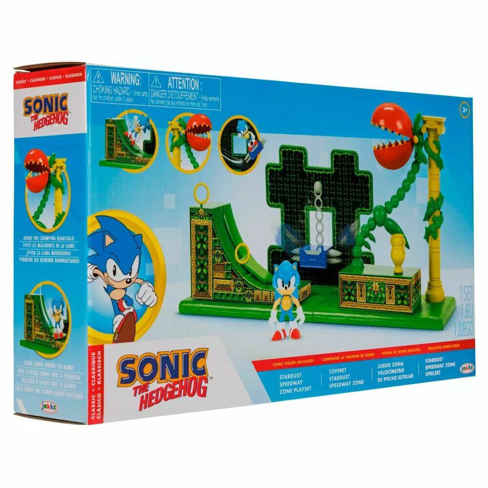 Jakks Pacific Spielwelt Sonic the Hedgehog Stardust Speedway Zone Spielset