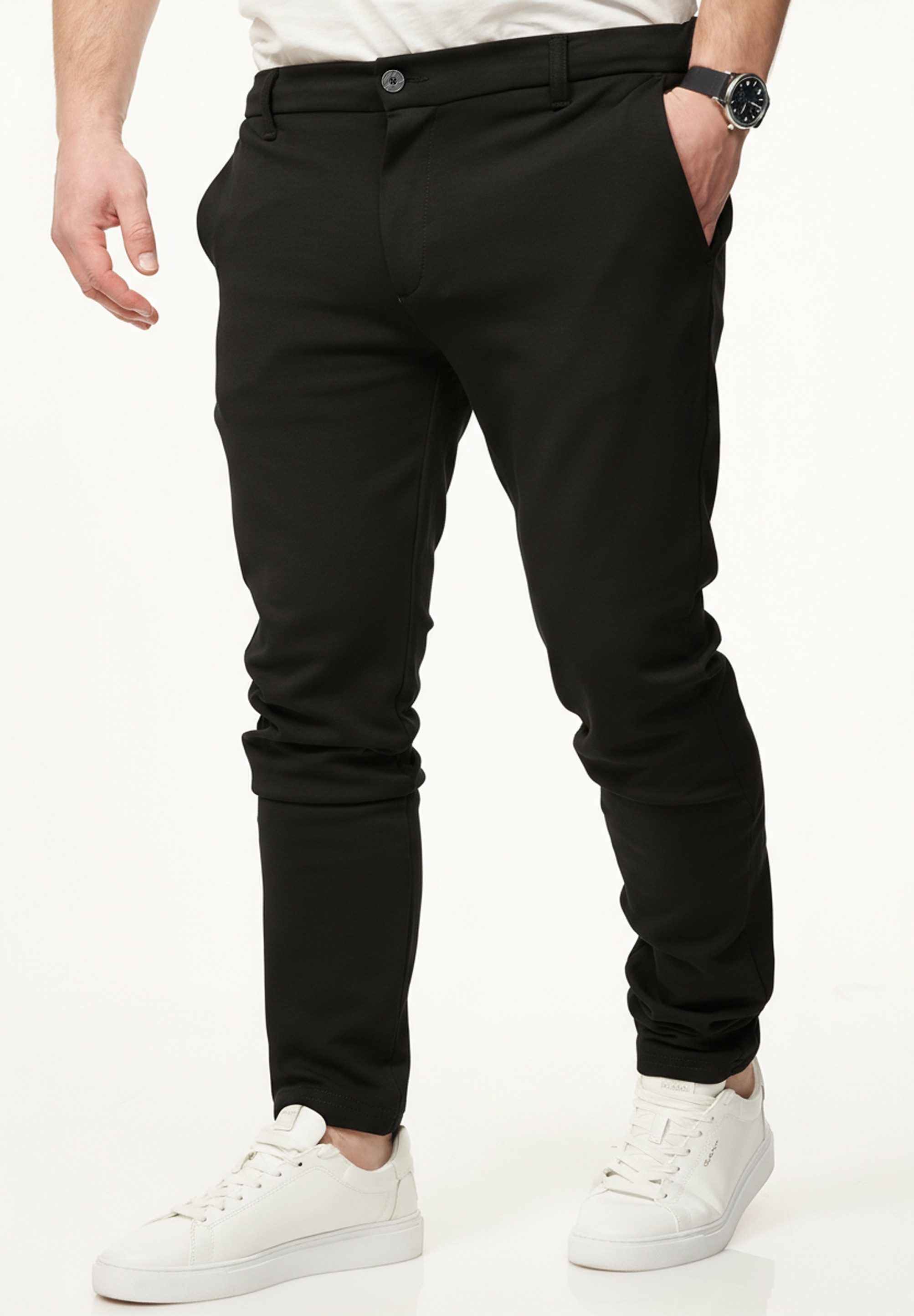 DAILY COTTON Chinohose als Performance Pants mit Super Stretch in Slim-Fit günstig online kaufen