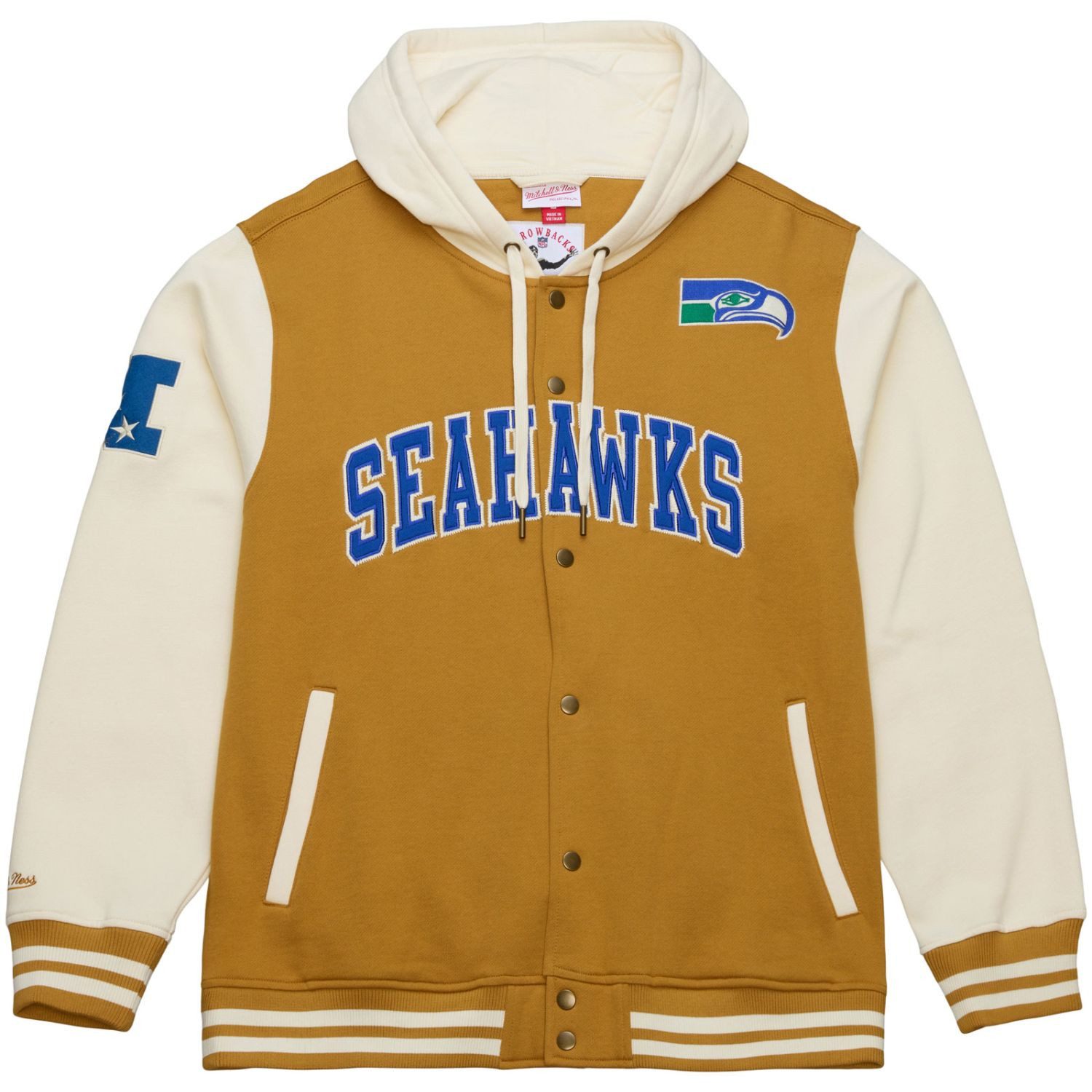 Mitchell & Ness Collegejacke Midweight Seattle Seahawks günstig online kaufen