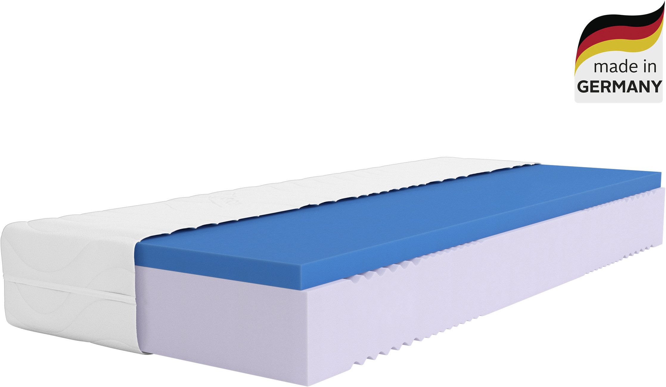 Komfortschaummatratze NEUHEIT, PREMIUM Lasse, Matratze 90x200 cm & weitere Größen, Älgdröm, 28 cm hoch, Wendematratzen H2-H4, ergonomisch, atmungsaktiv, langlebige Qualität