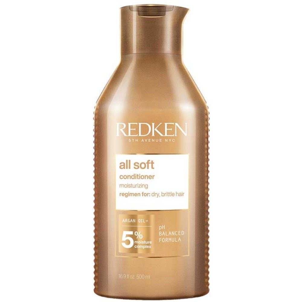 Redken Haarpflege-Set Redken All Soft Set Shampoo 500 ml + Conditioner 500 ml
